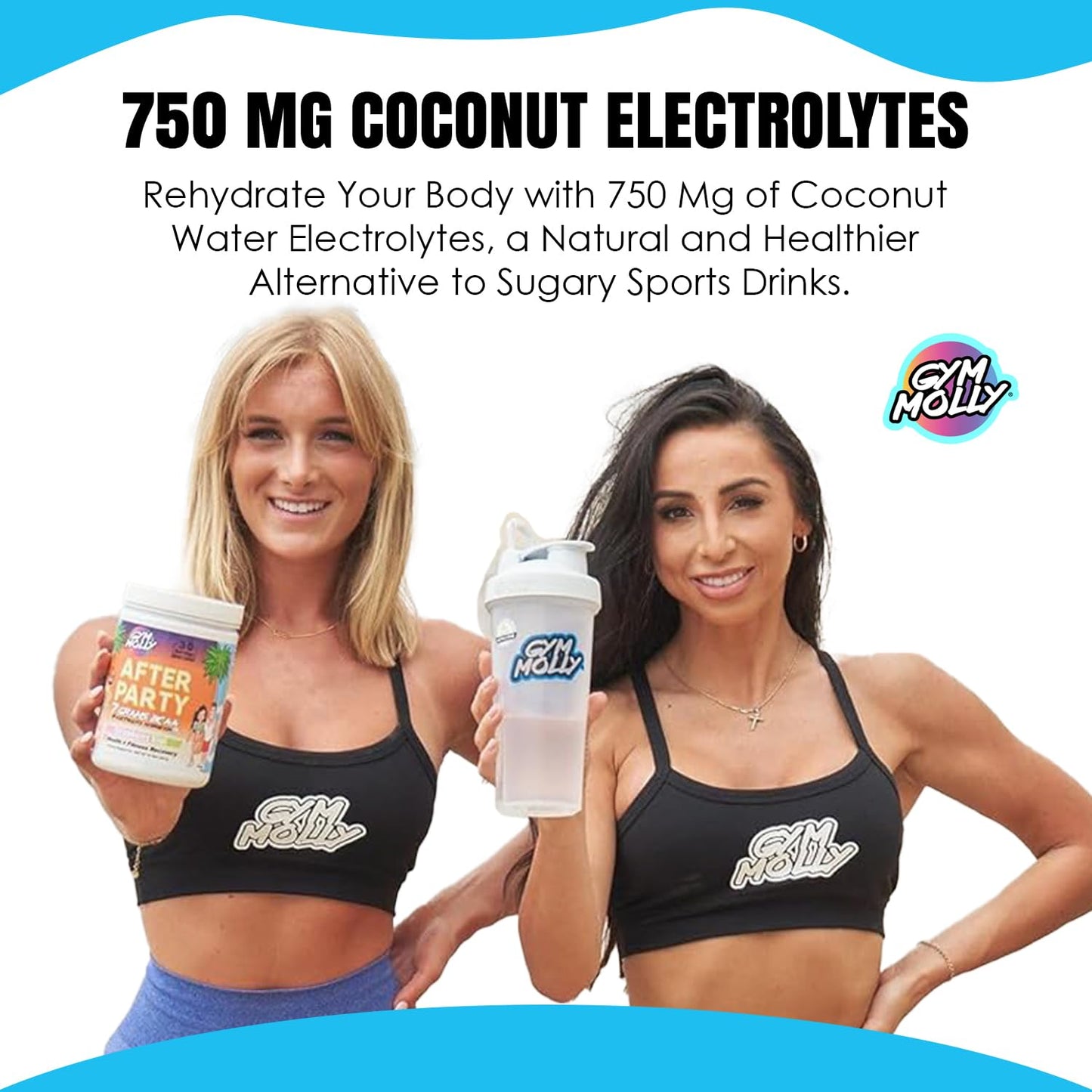 Gym Molly After Party Vegan BCAA Powder, 12.38 Ounce