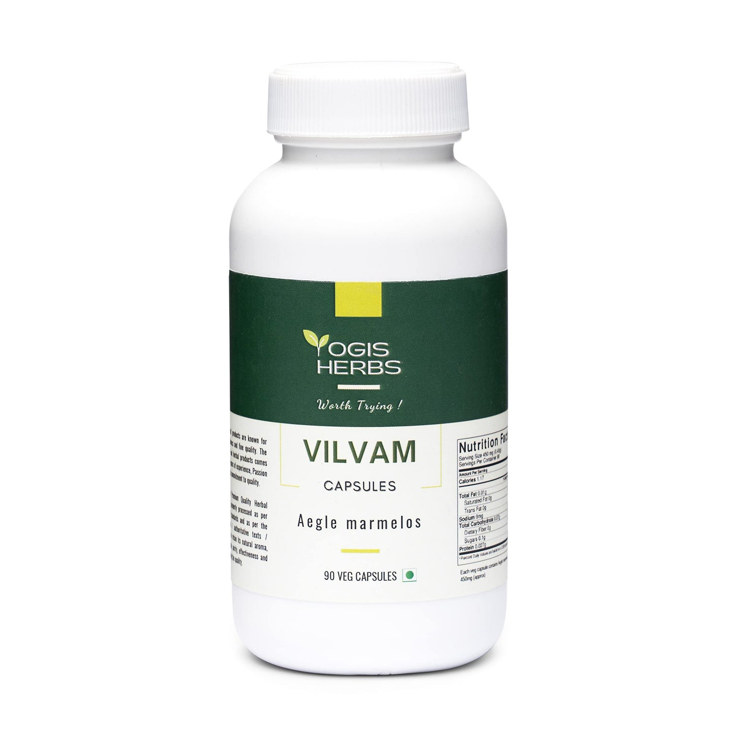 YOGIS HERBS Vilvam Capsules 90 Count