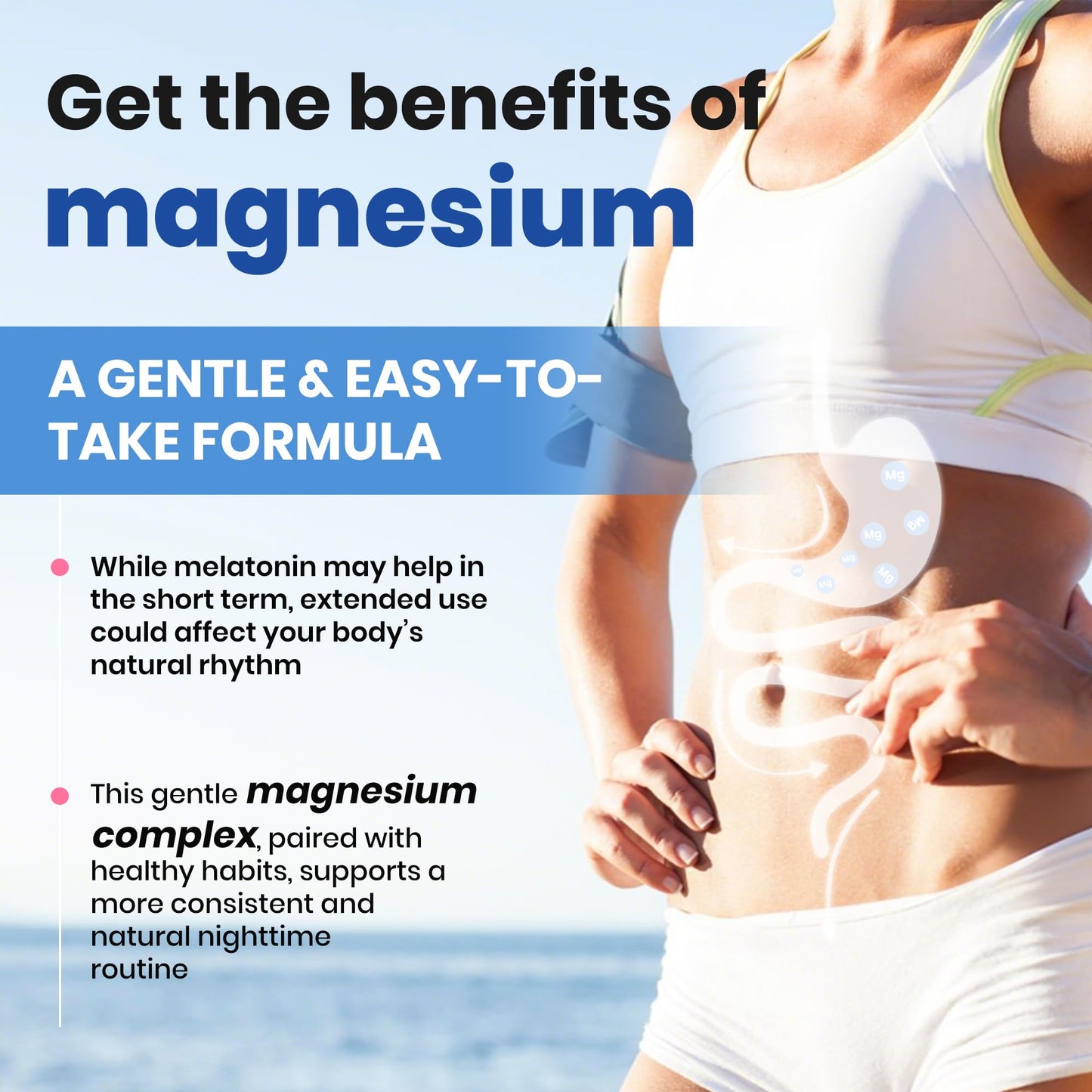 VEV DeepCalm 15-in-1 Magnesium Complex for Women & Men Capsules, 120 Count