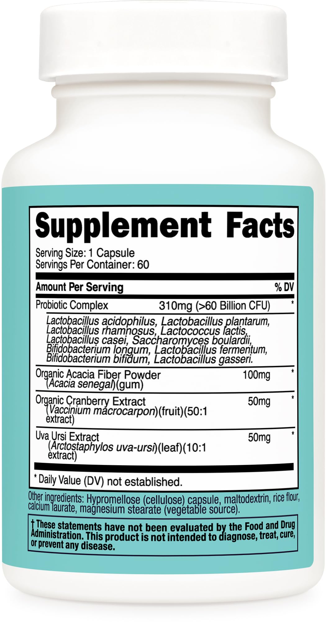 Nutricost Probiotic for Women 60 Billion CFU Capsule, 60 Count