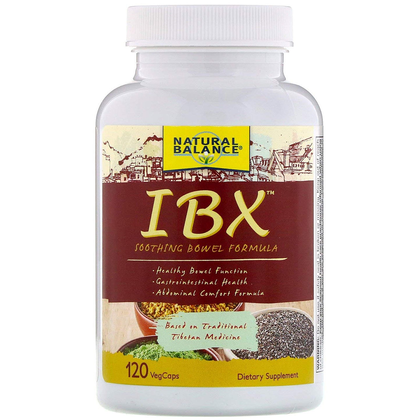 Natural Balance IBX Soothing Bowel Formula Capsule 120