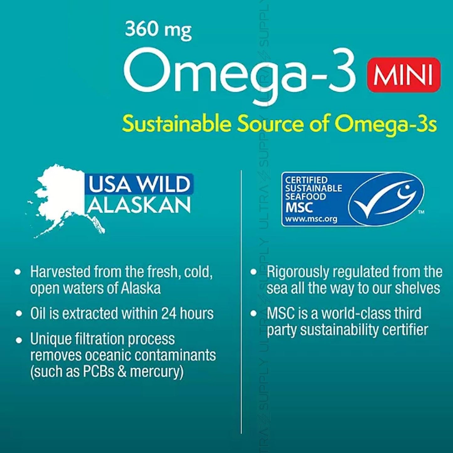 Generic Members Mark Omega-3 Mini Softgel 300 Count