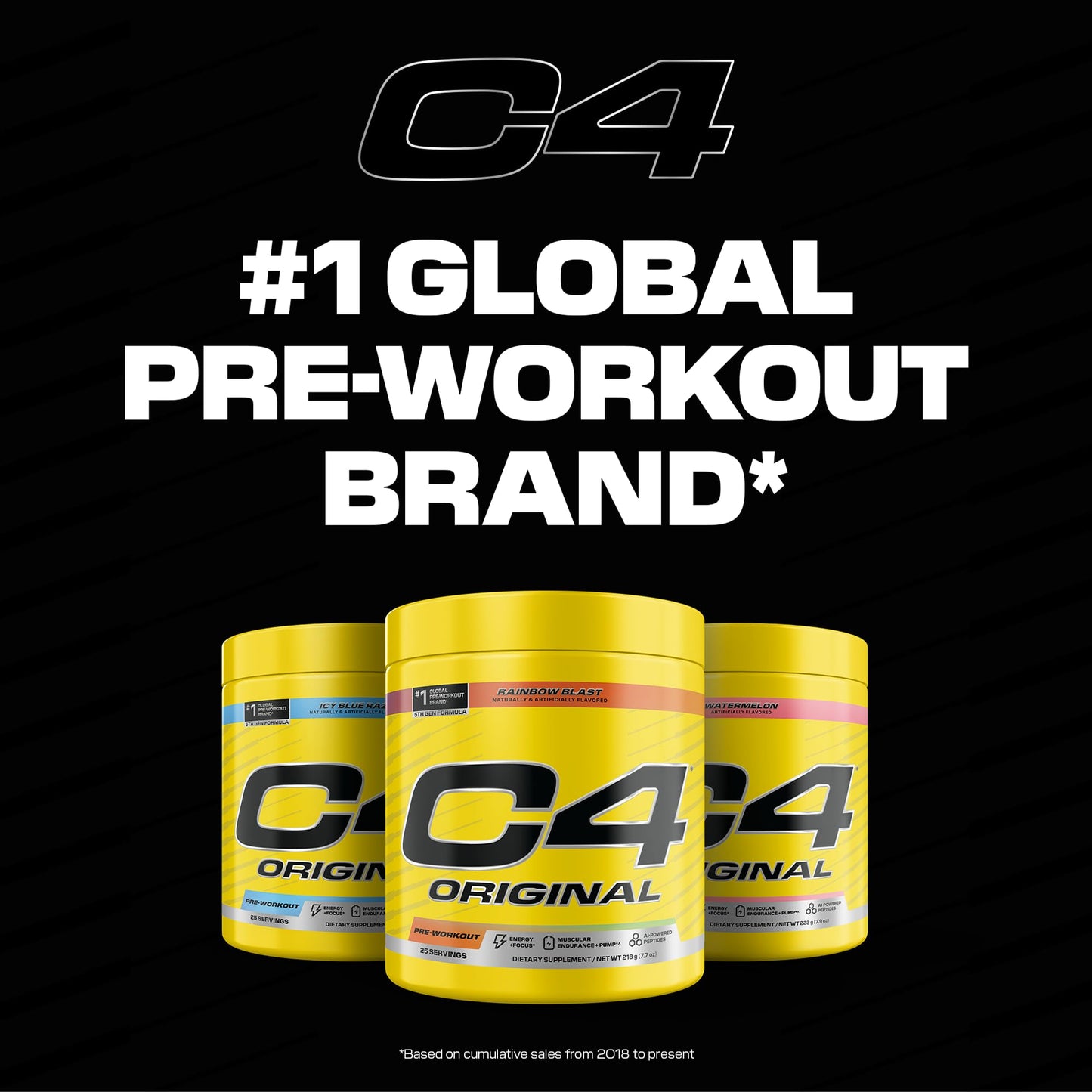 C4 Original Pre Workout Powder 7.94 Ounce
