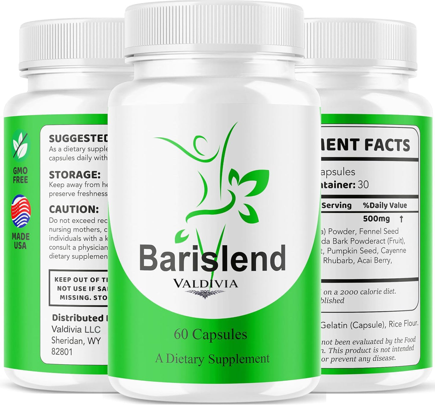 Valdivia Barislend Capsules 180 Capsules