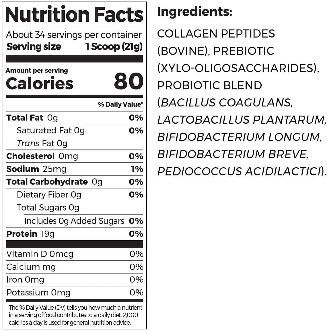 Orgain Collagen +Superfoods with 20 Grams of Grass-Fed Collagen and Vitamin C Unflavored Powder, 25.6 oz