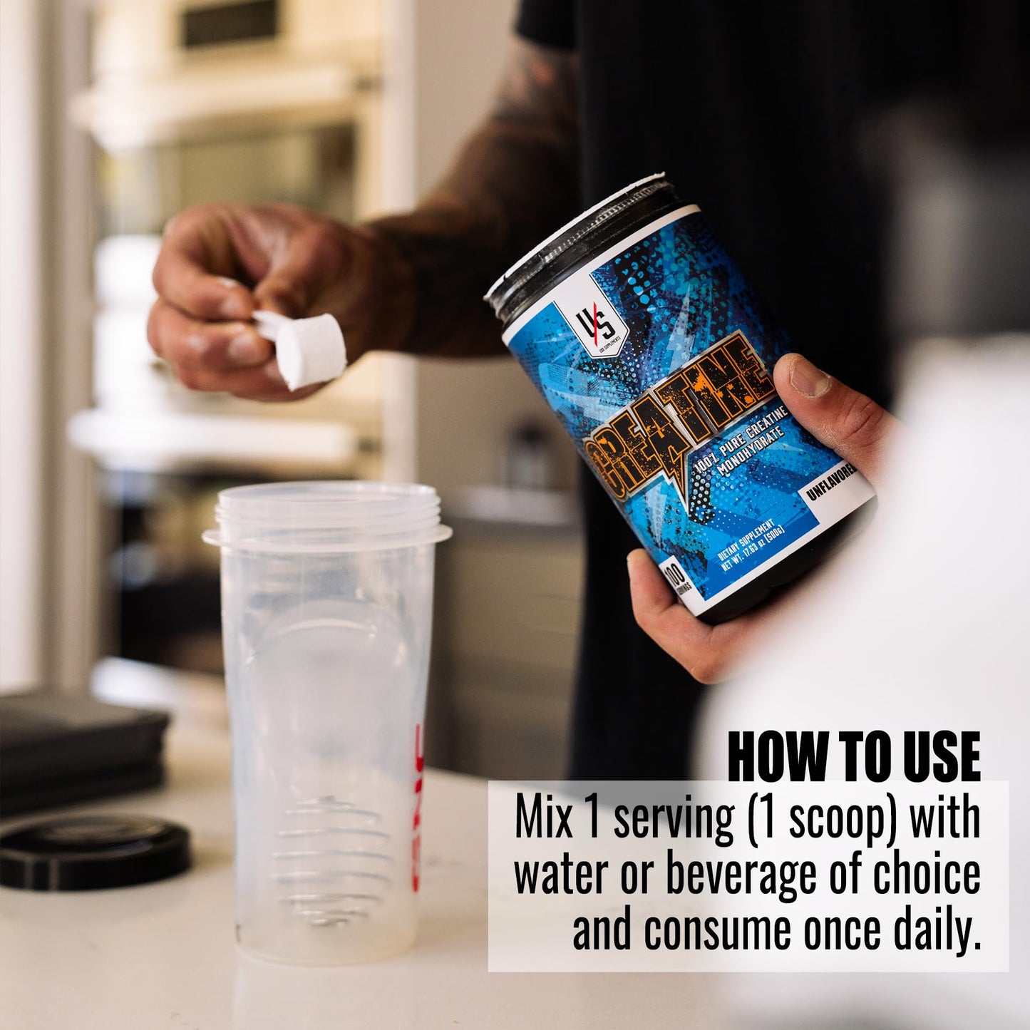 UXO Supplements Creatine Monohydrate Powder 15