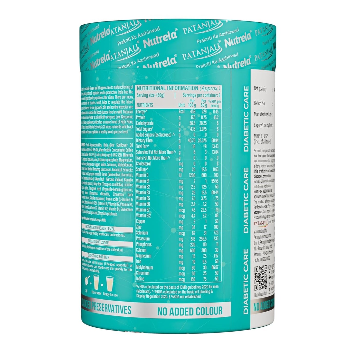 PGM DISTRIBUTORS Nutrela Diabetic Protein Powder for Adults, 26.6
