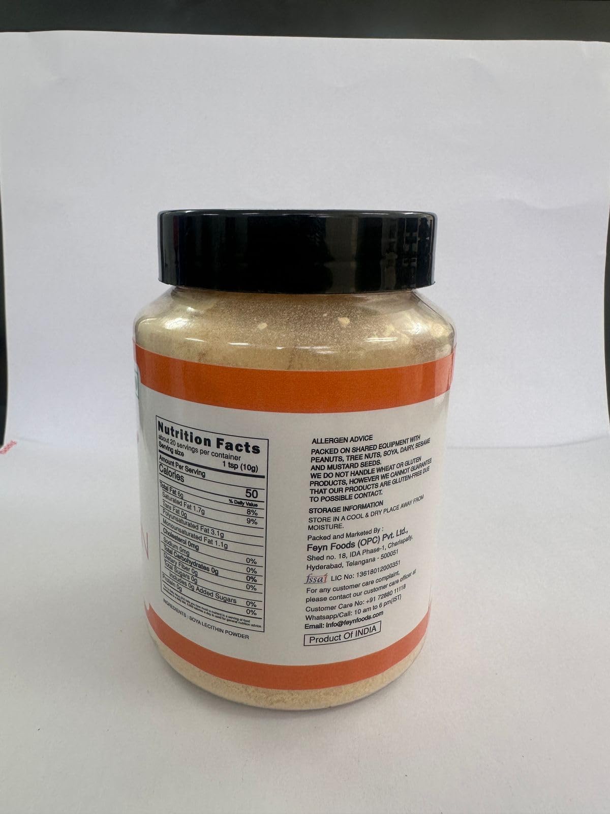 Flavour Drum Soya Lecithin Powder 7 oz