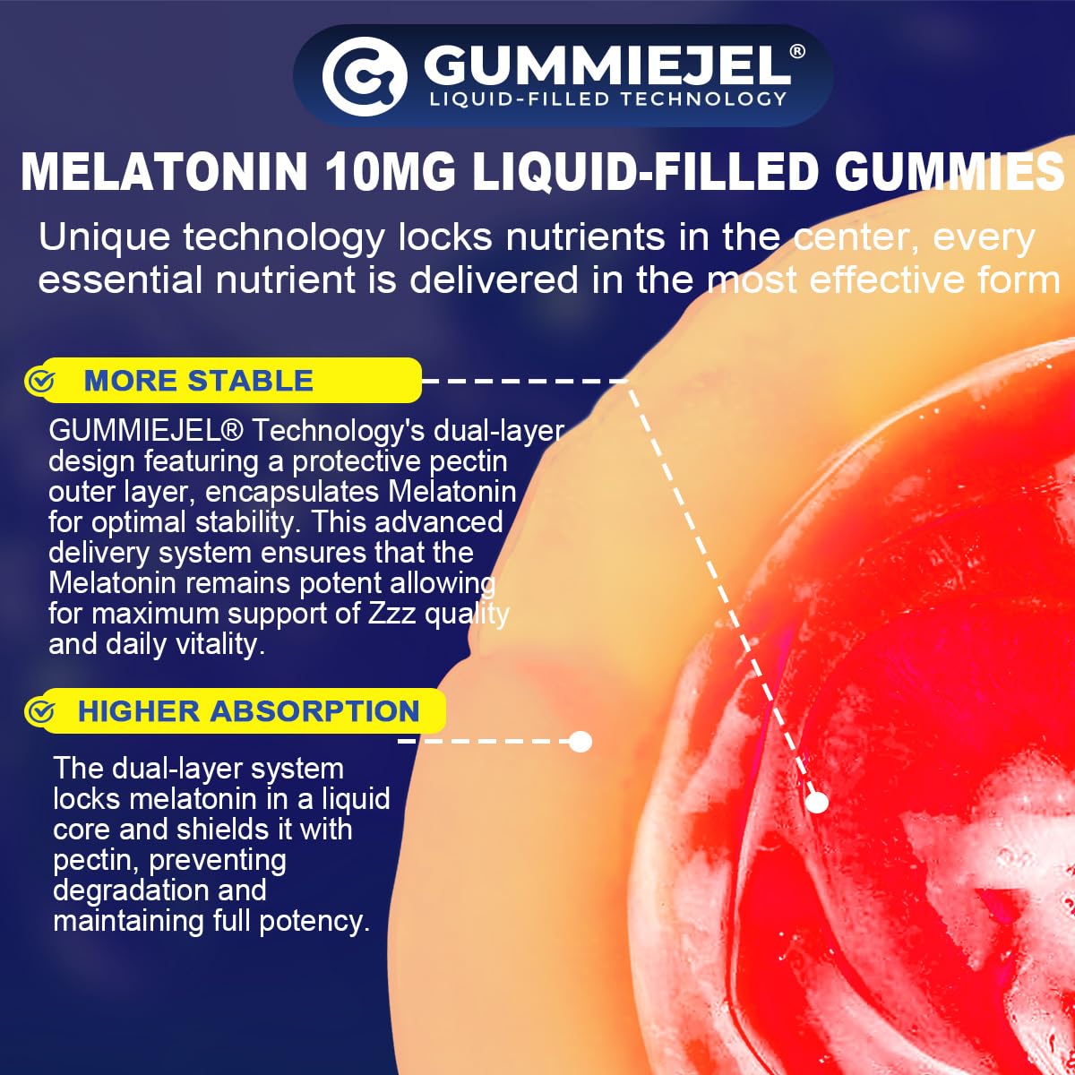 Nextdia Sugar Free Melatonin Gummies 60 Gummies