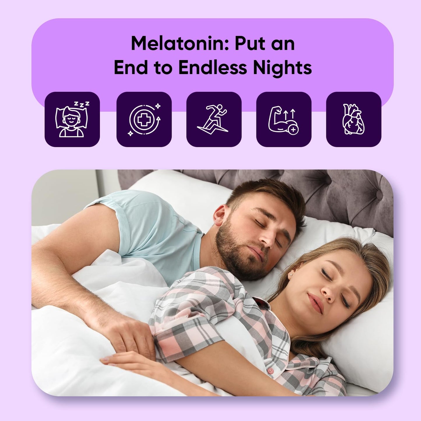 WeightWorld Melatonin 5mg Gummies for Restful Sleep, 90 Gummies