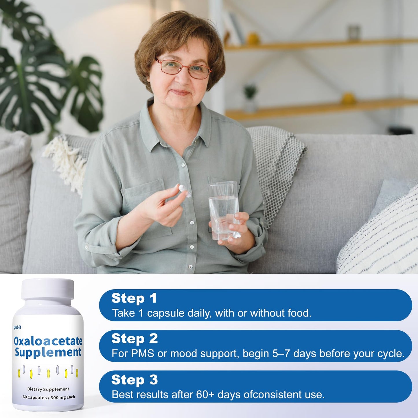 ZOXY Oxaloacetate Supplement Capsules 60