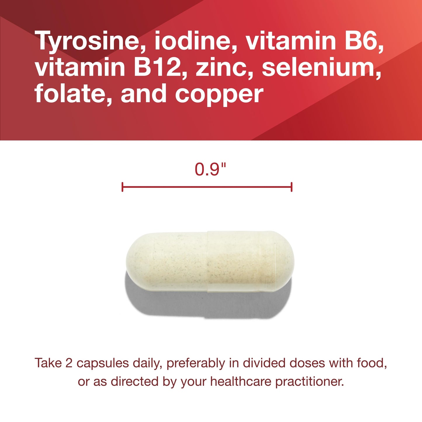 Protocol for Life Balance Ortho Thyroid Veg Capsules, 90 Capsules