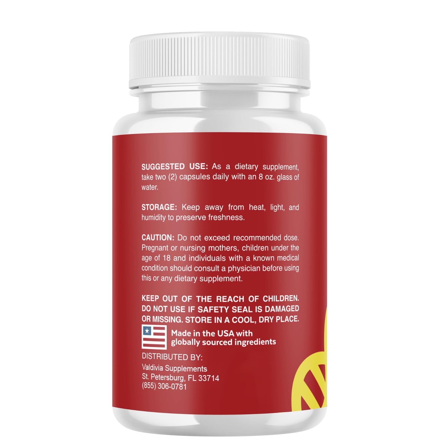 Valdivia GlucoHealth Capsules 300 Capsules