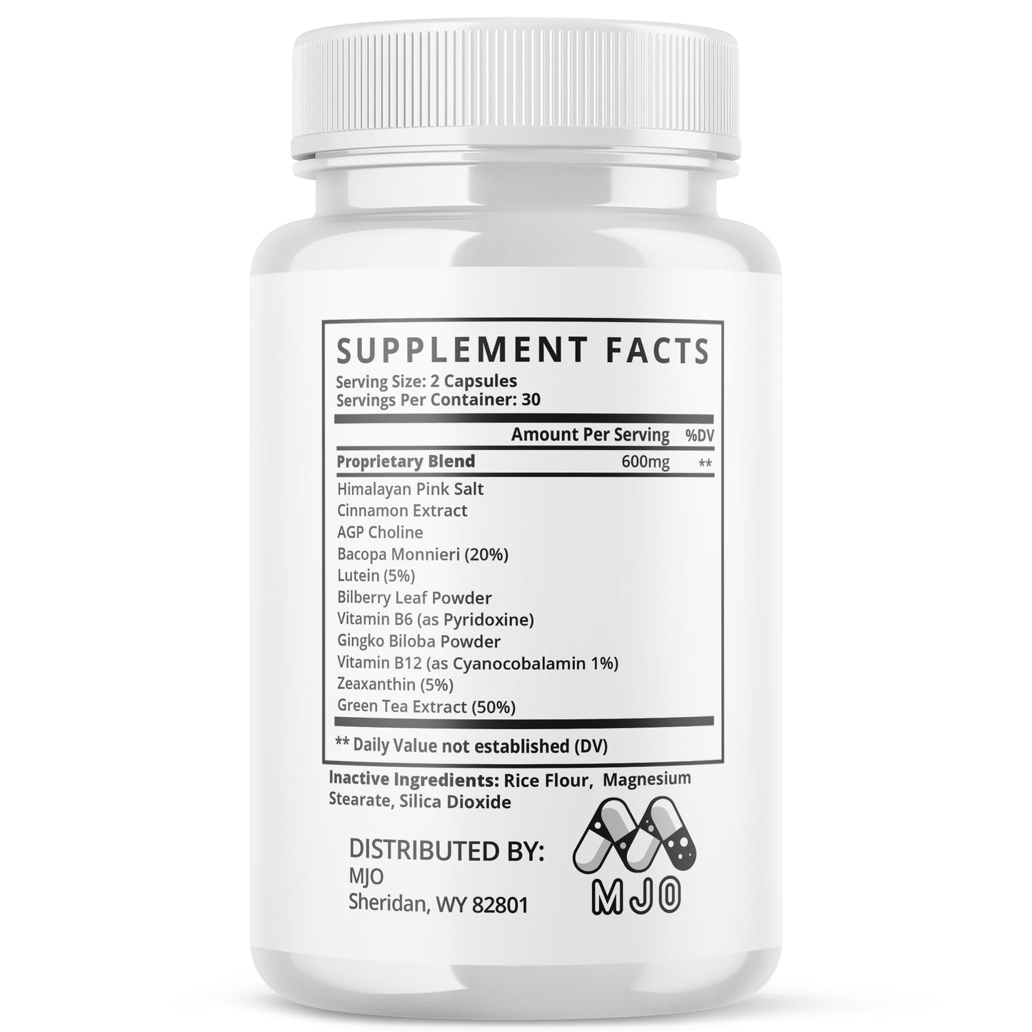 MJO Neura Shield Capsules, 180 Capsules