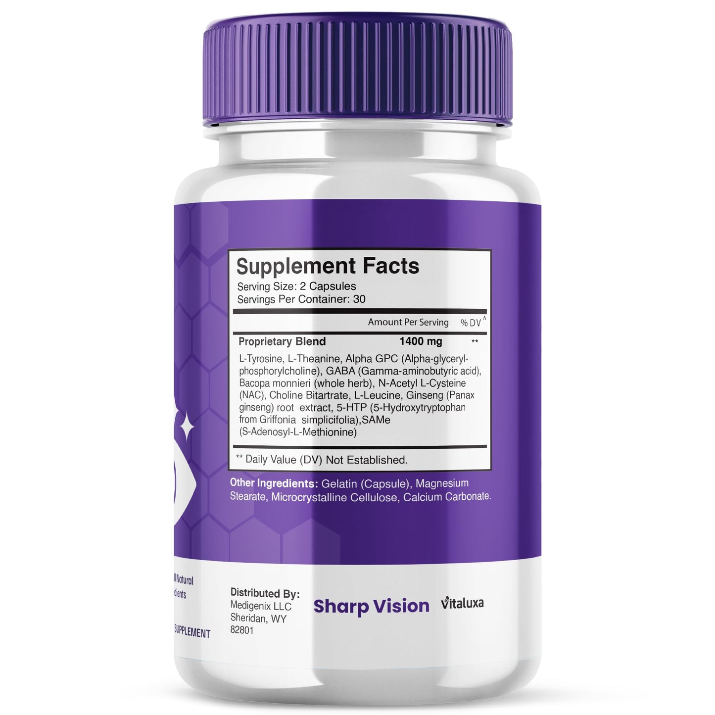 Vitaluxa Sharp Vision 120 Capsules
