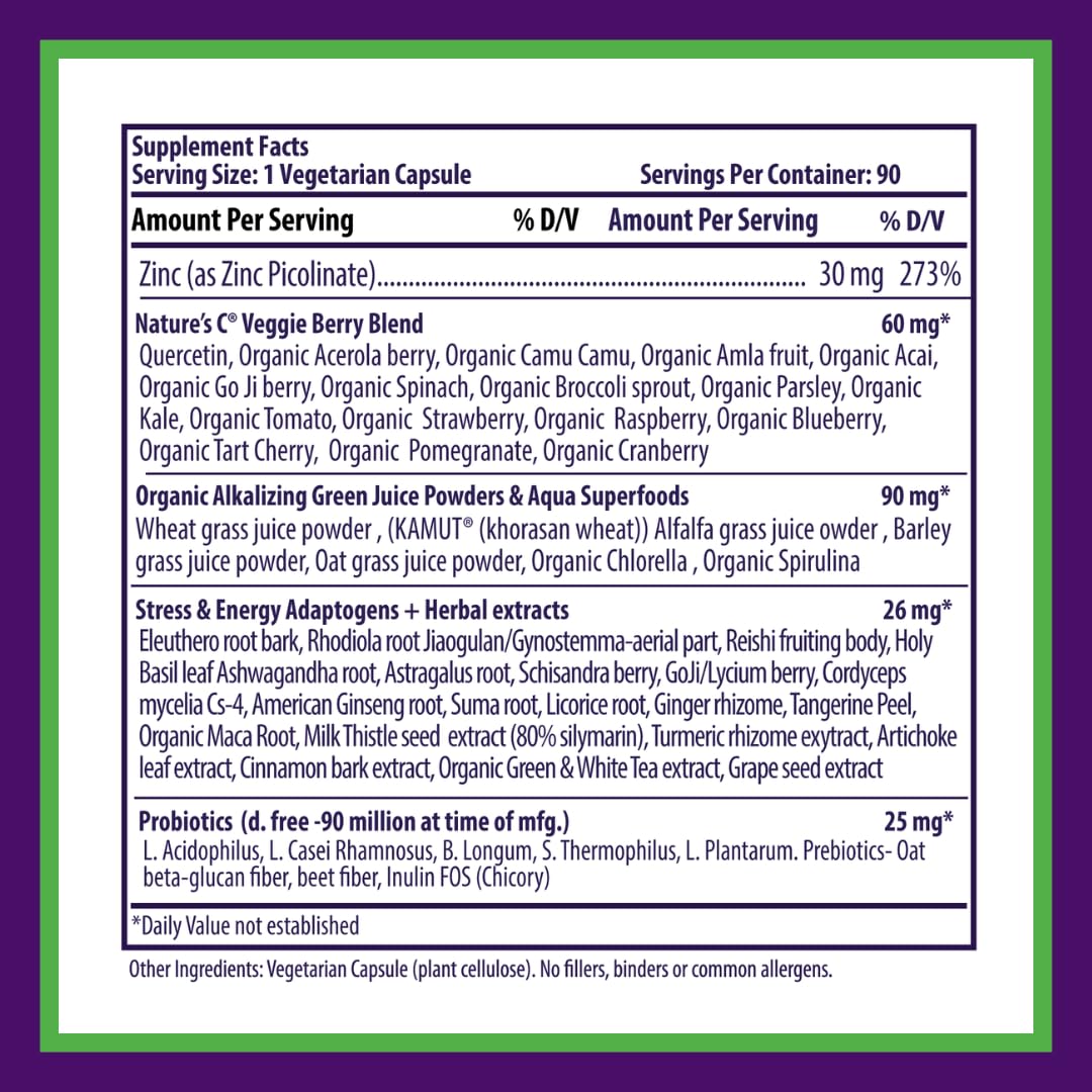 Paradise Herbs Zinc Picolinate 90 Capsules