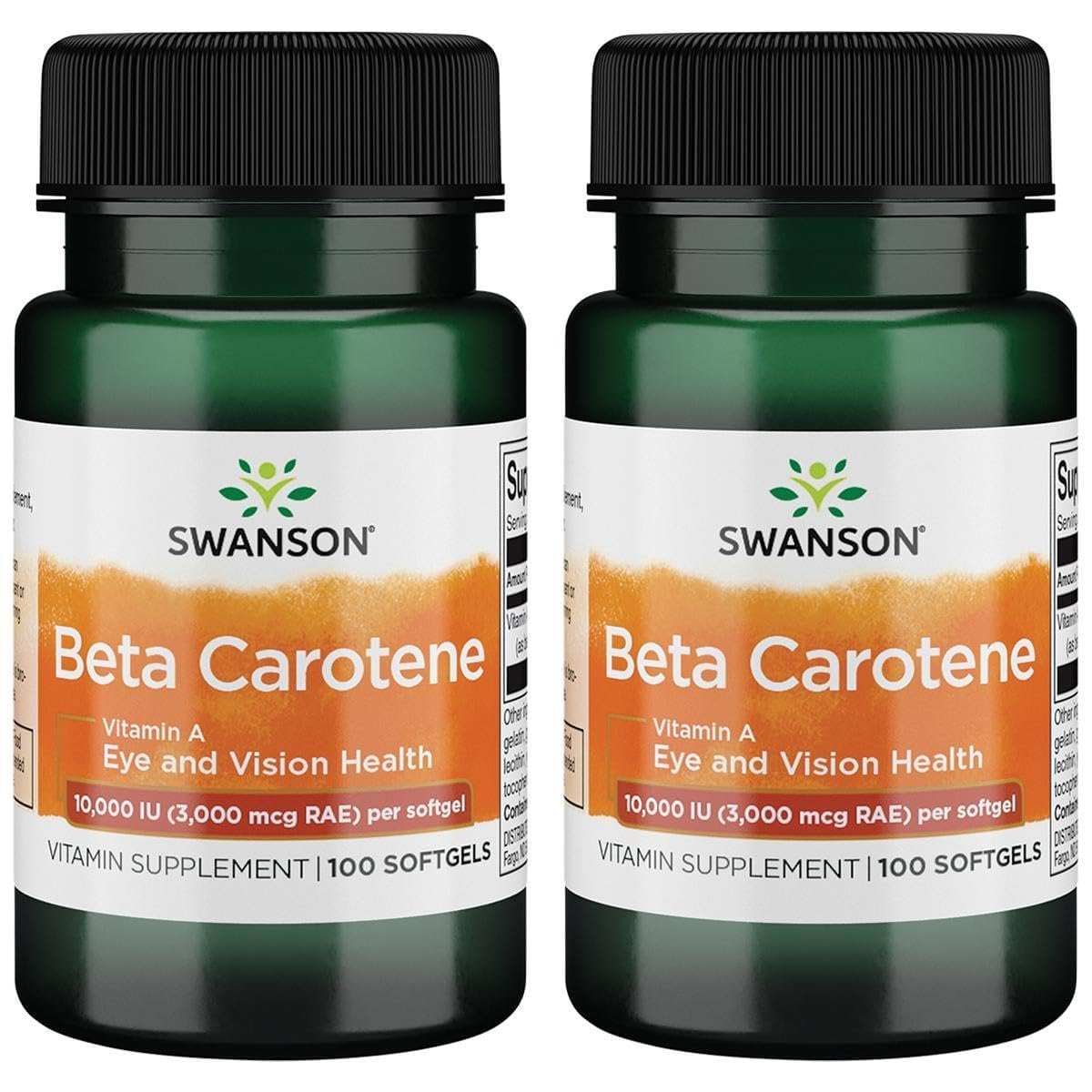 Swanson Beta-Carotene Softgels 200 Softgels