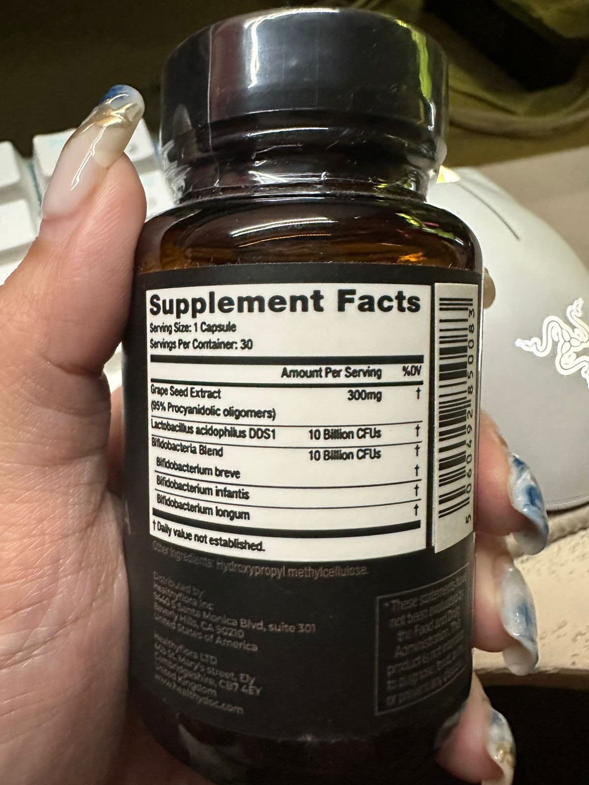 DR. NIGMA Healthy Flora Supplement Capsules 30