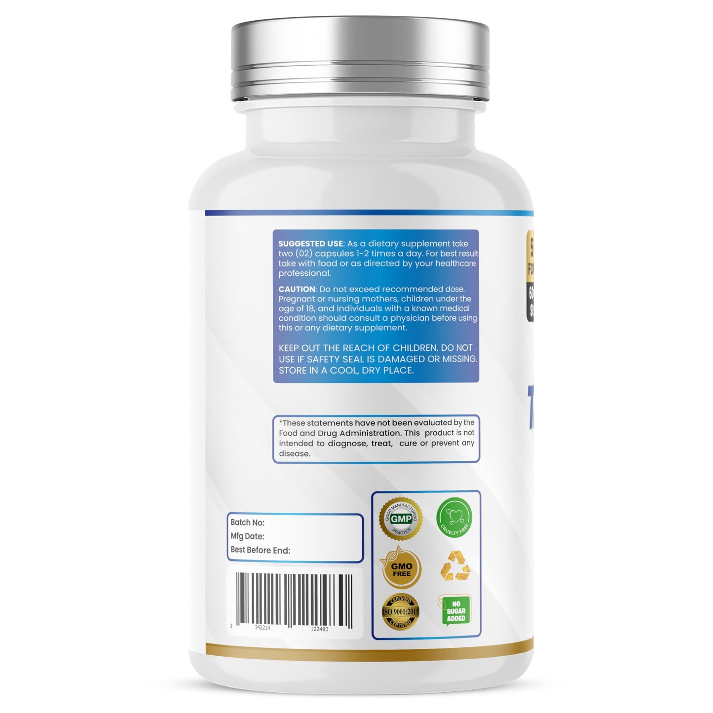 Humming Herbs Tributyrin Complex Capsule, 180 Count