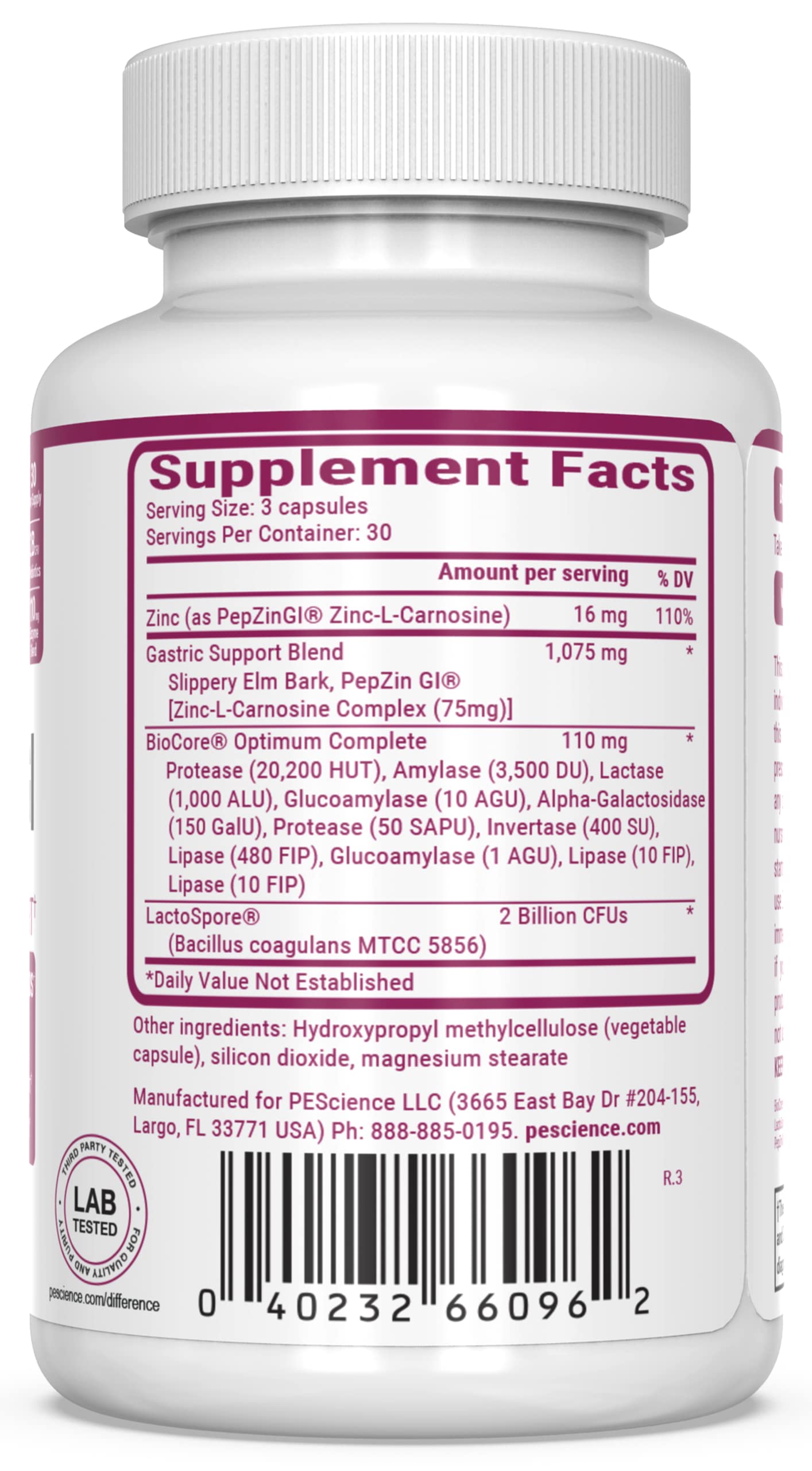 PEScience Symbiont-GI Gut Health Capsules 90