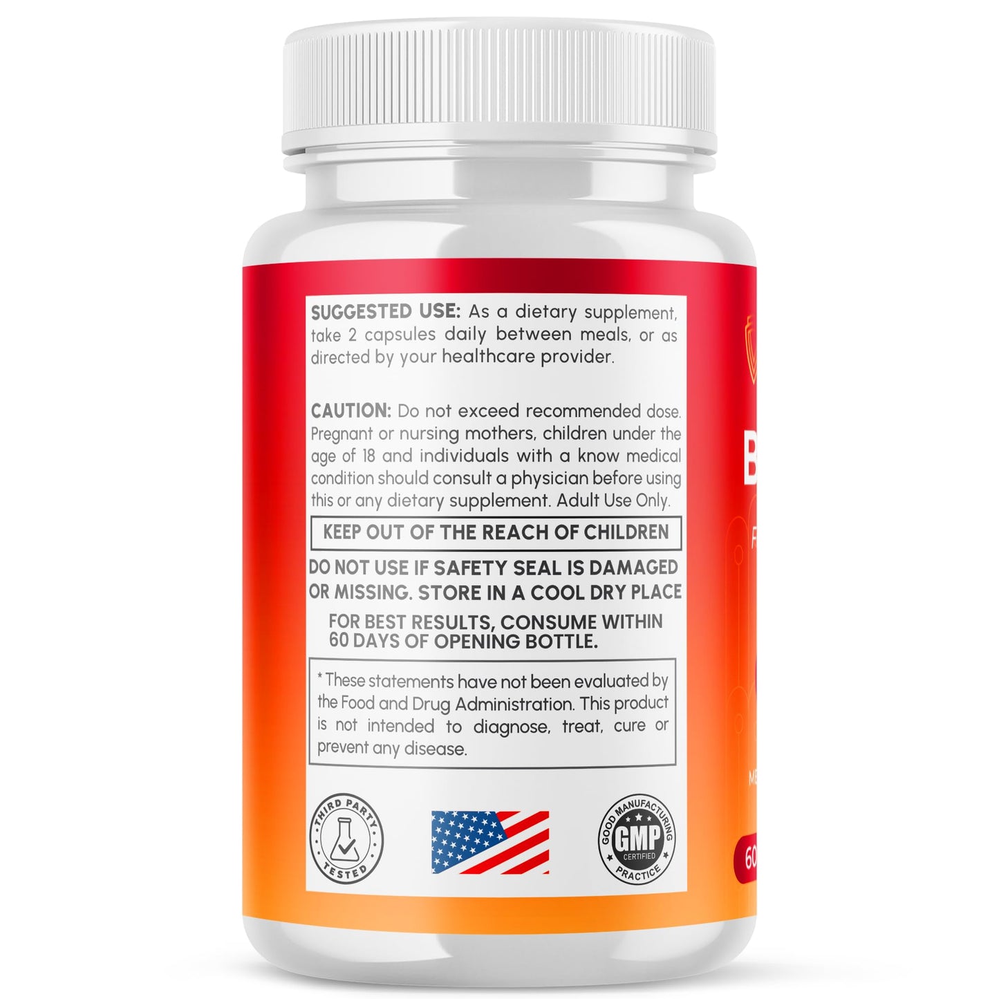 MJO Glycoguard Red Capsules 60 Count