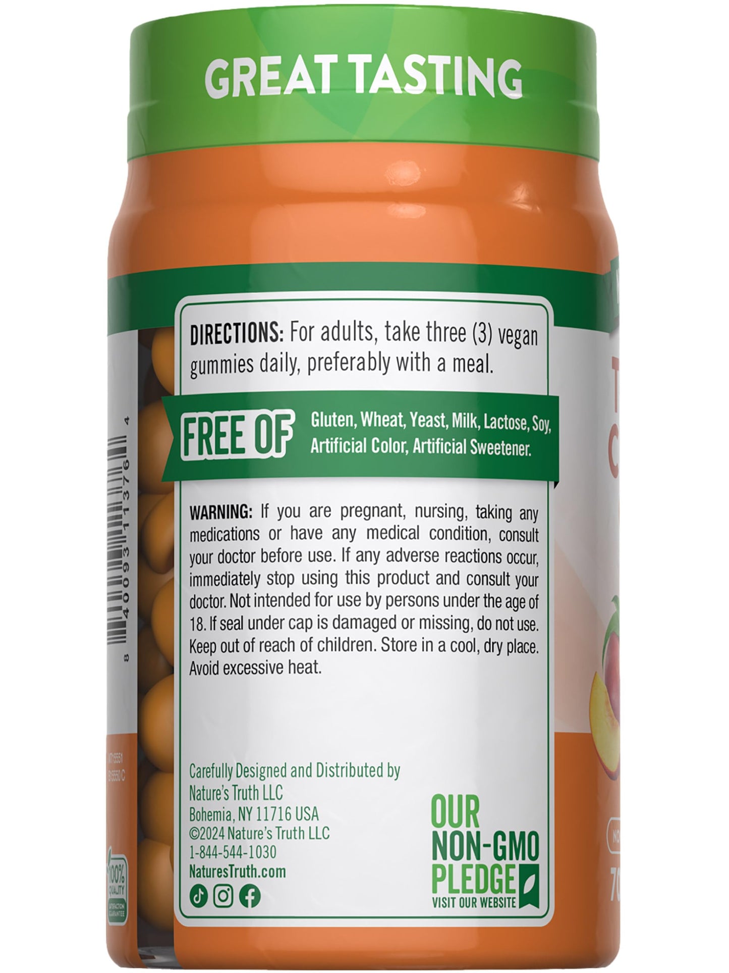 Nature's Truth Turmeric and Ginger Gummies 70 Count