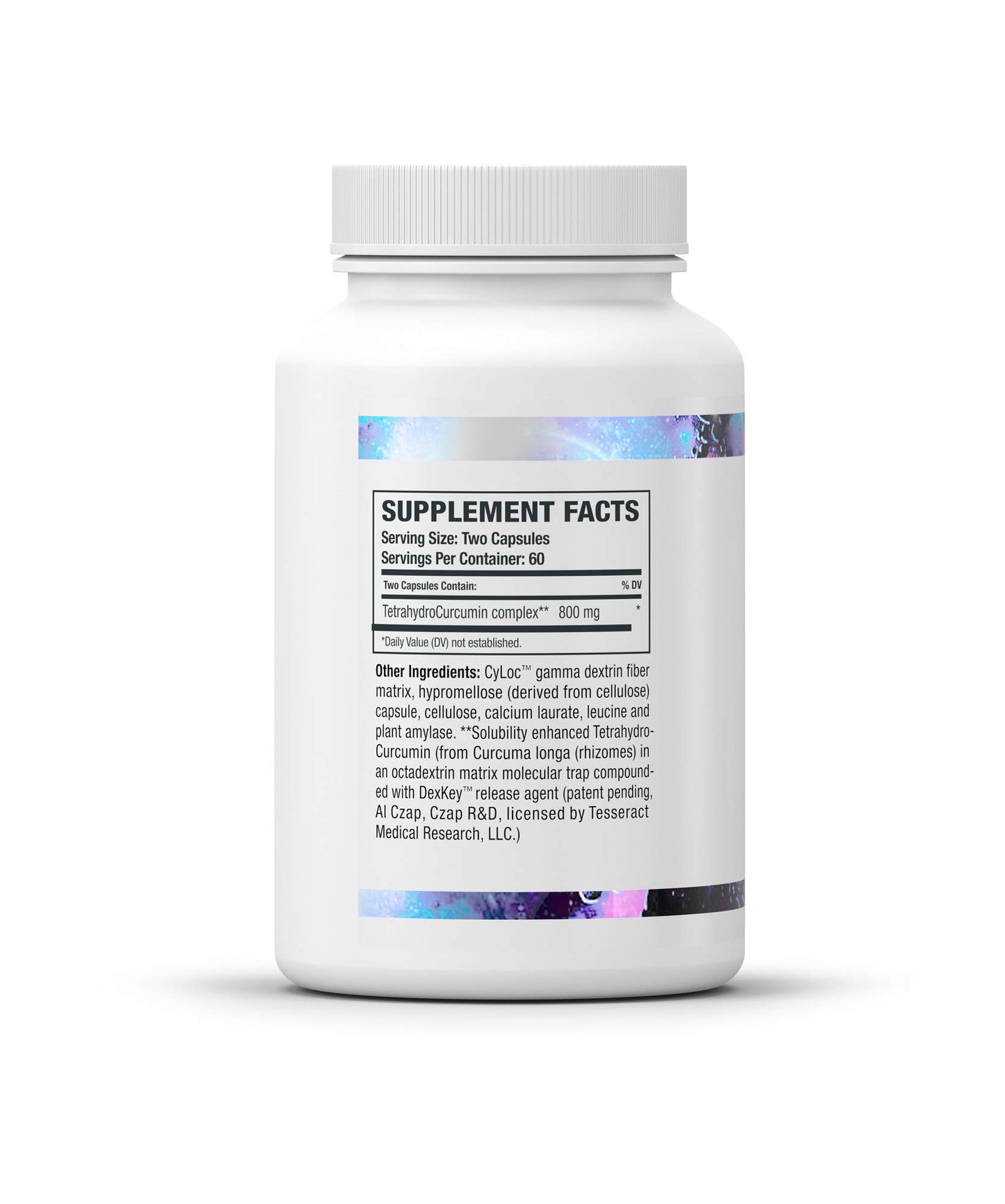 Tesseract Medical Research TetraCumin QR Joint Support Supplement Capsules 120