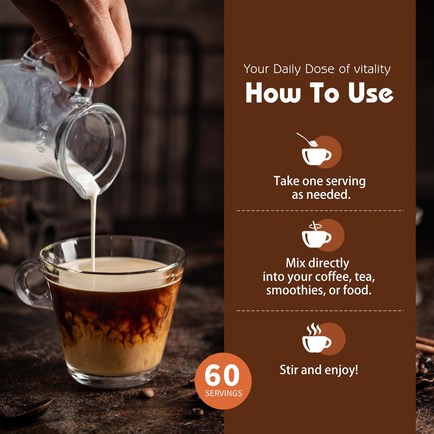 Allcoovita Mushroom Coffee Powder 6.35