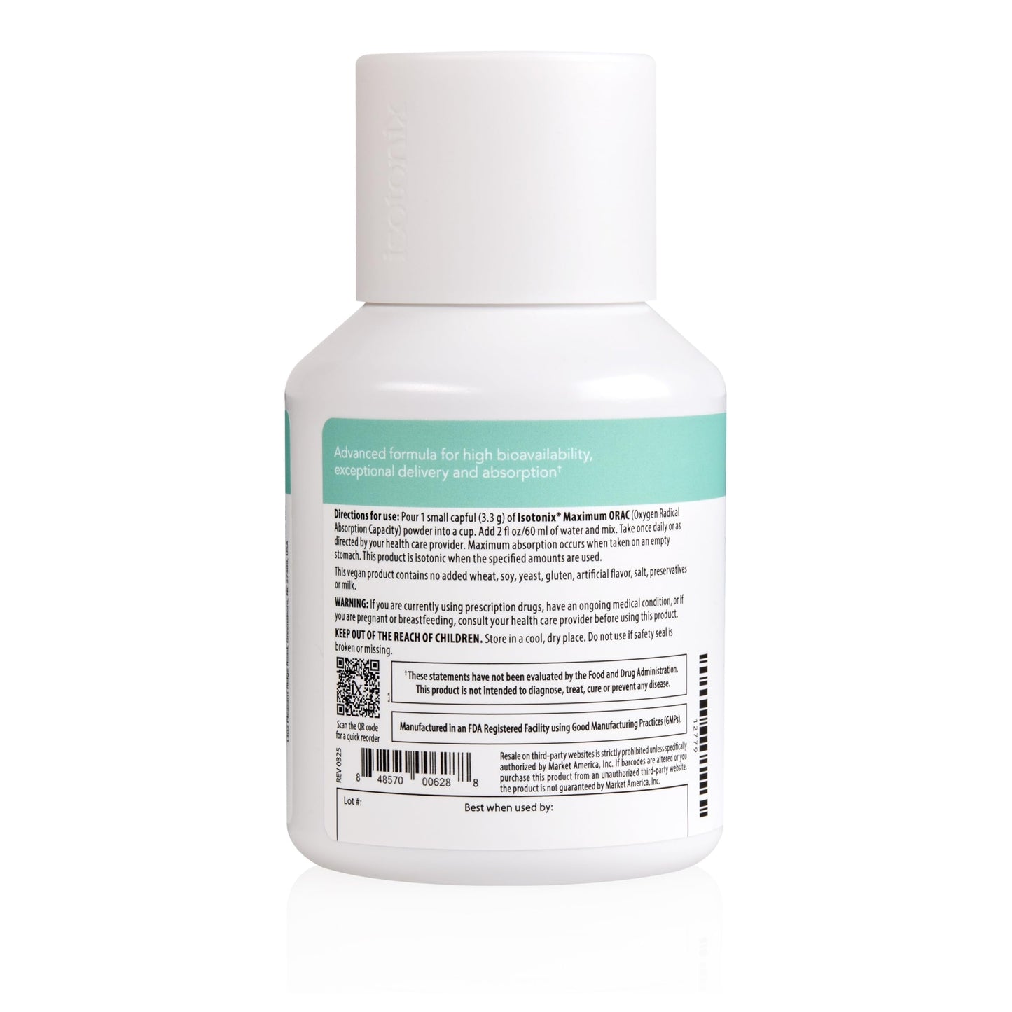 Isotonix Maximum ORAC Formula Powder 10.6 Ounce