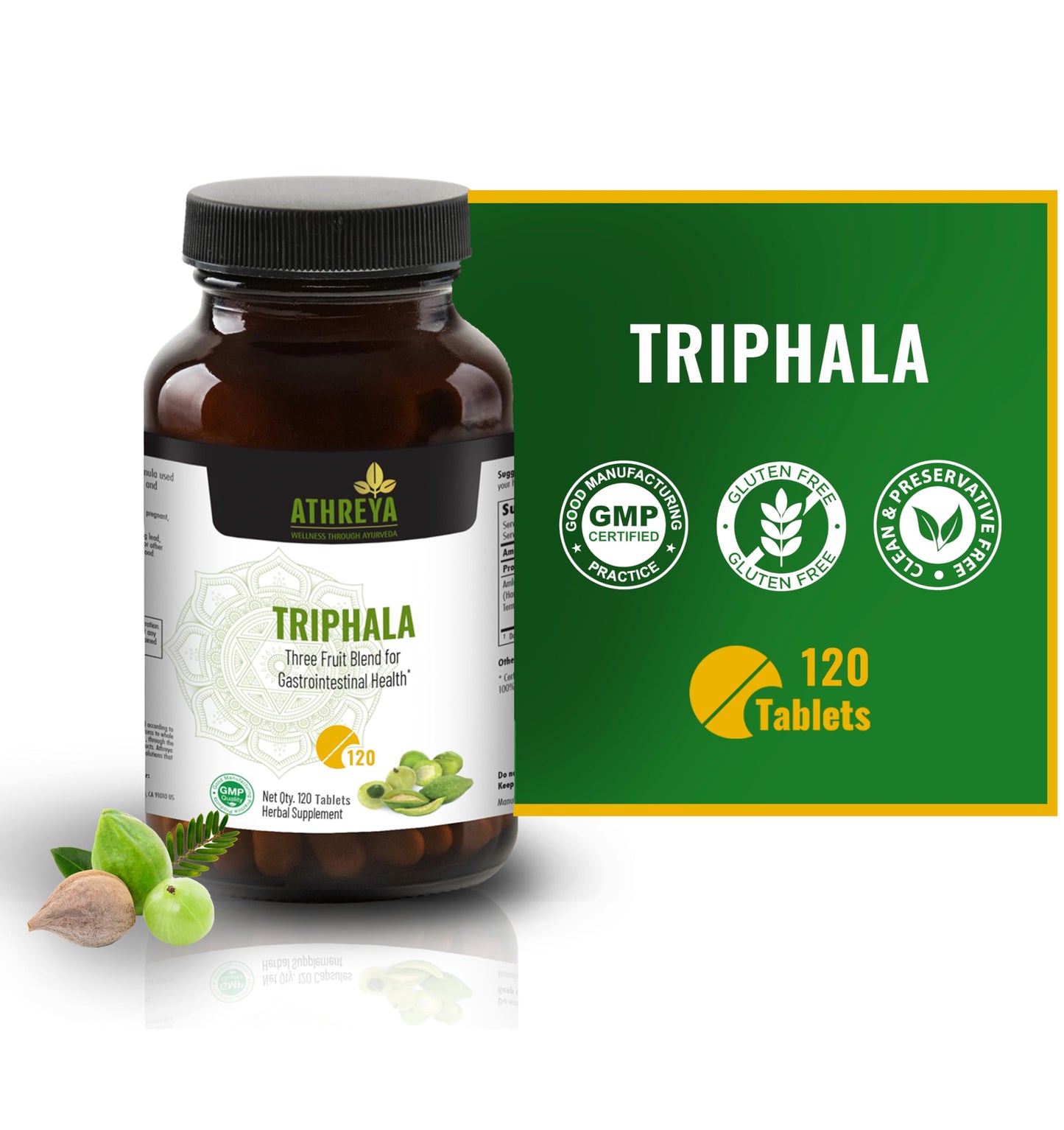 Athreya Triphala 120 Capsules