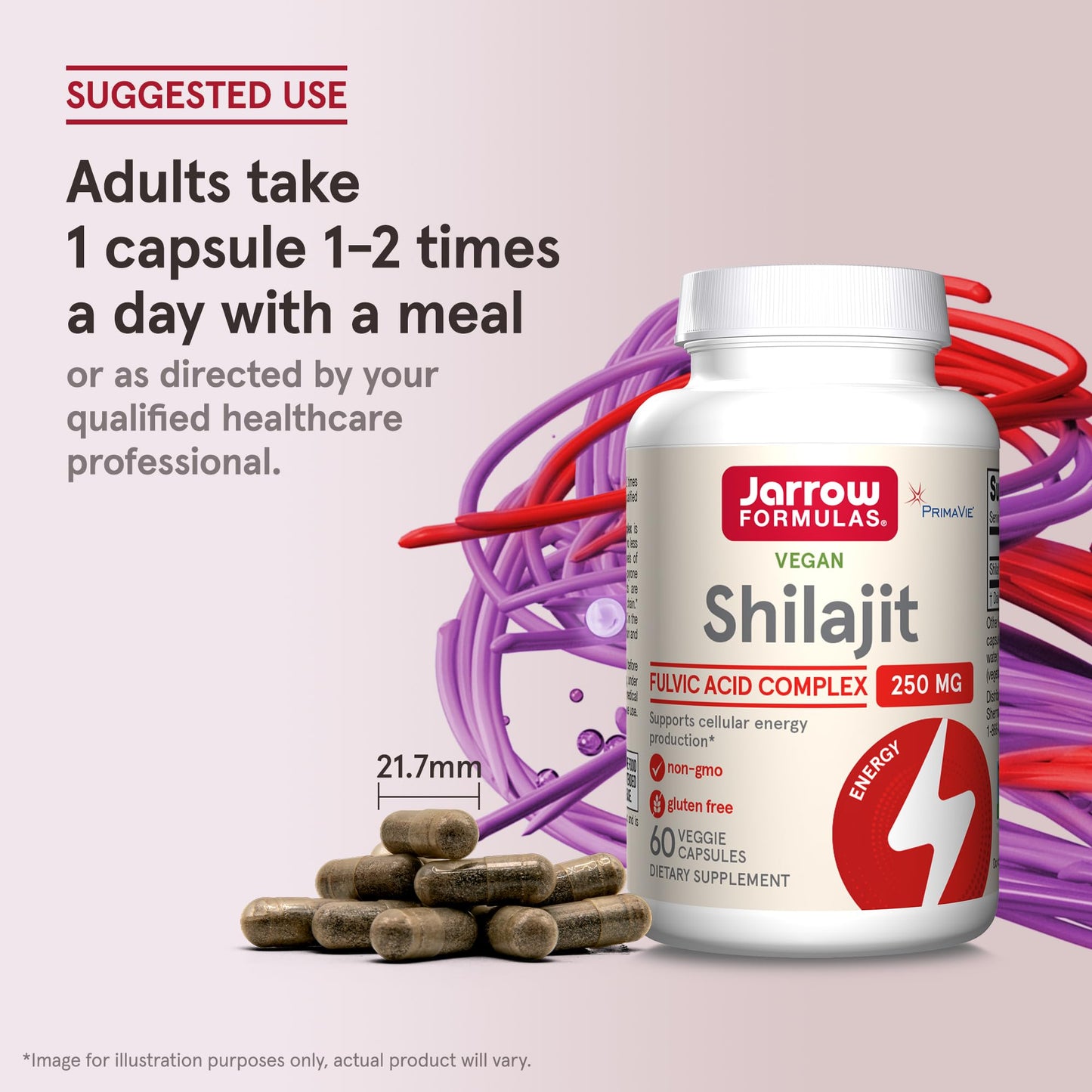 Jarrow Formulas Shilajit 250mg Caplets, 60 Caplets