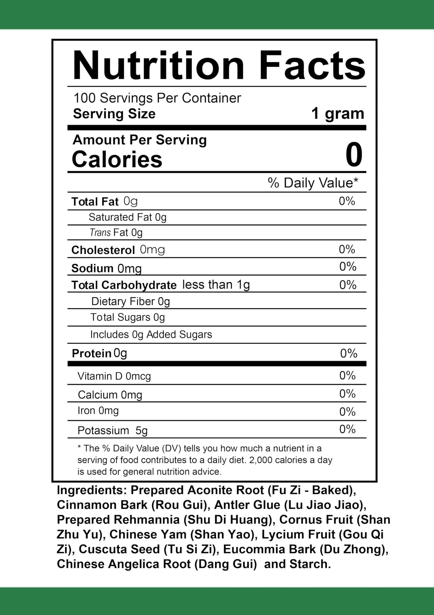 Health Herbal You Gui Wan Restore The Right Decoction Granule Powder 3.53 Ounce