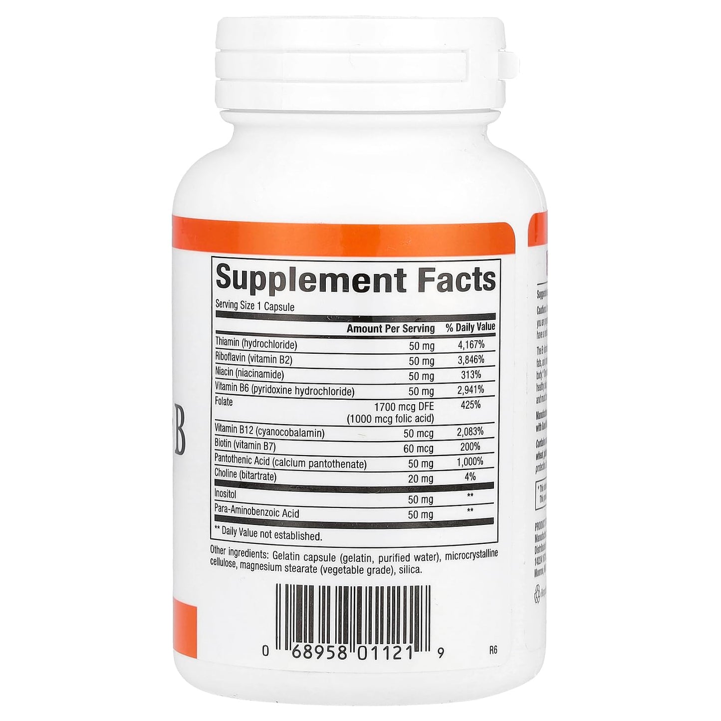 Natural Factors Hi Potency B Complex Capsules 90 Count