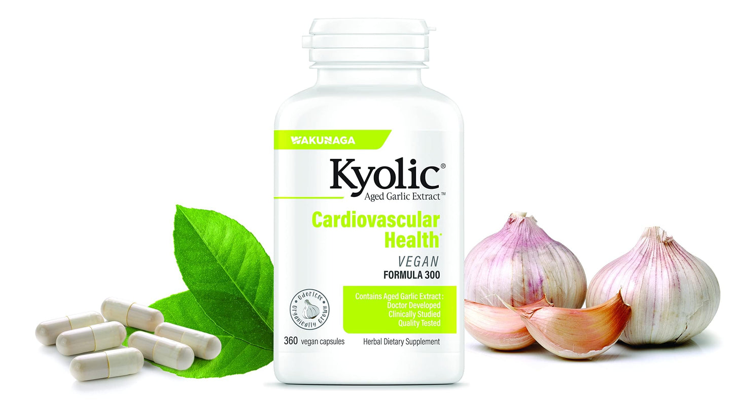 Kyolic Aged Garlic Extract Formula 300, 360 Capsules