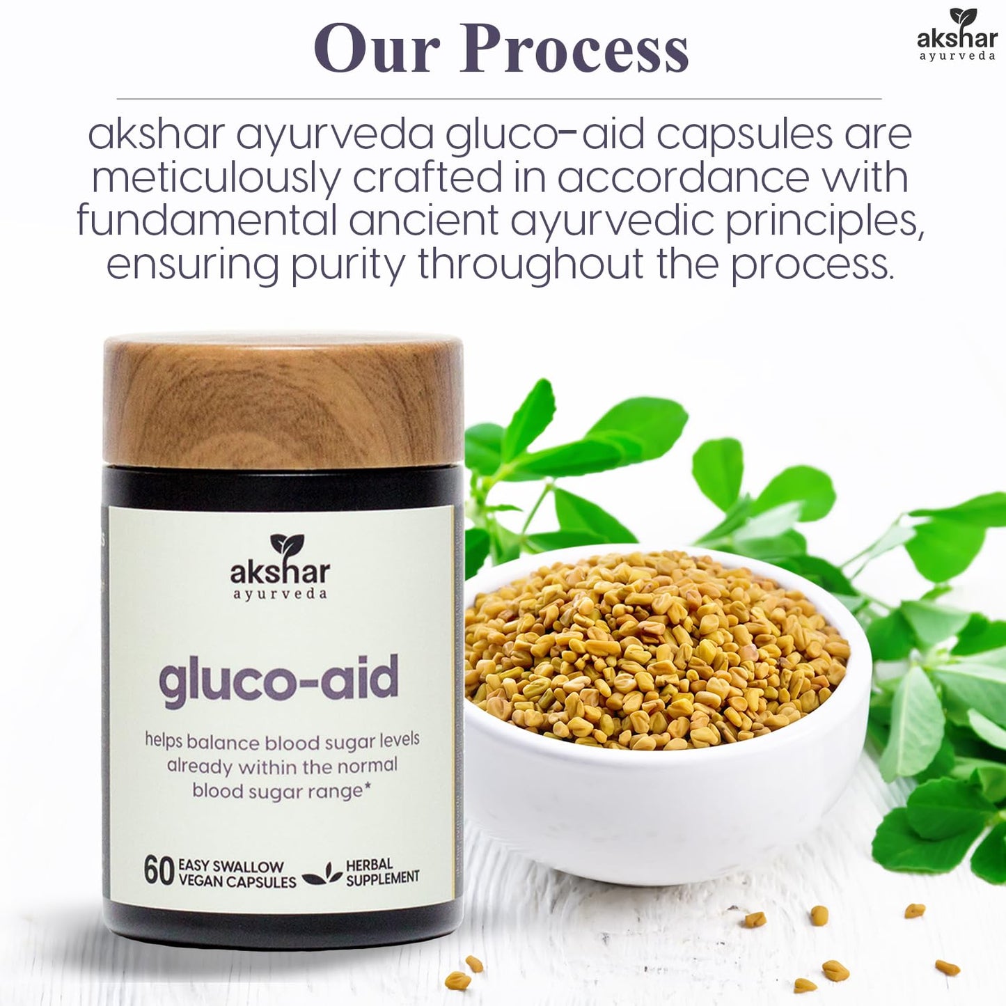AKSHAR Gluco Support Supplement Capsule 60