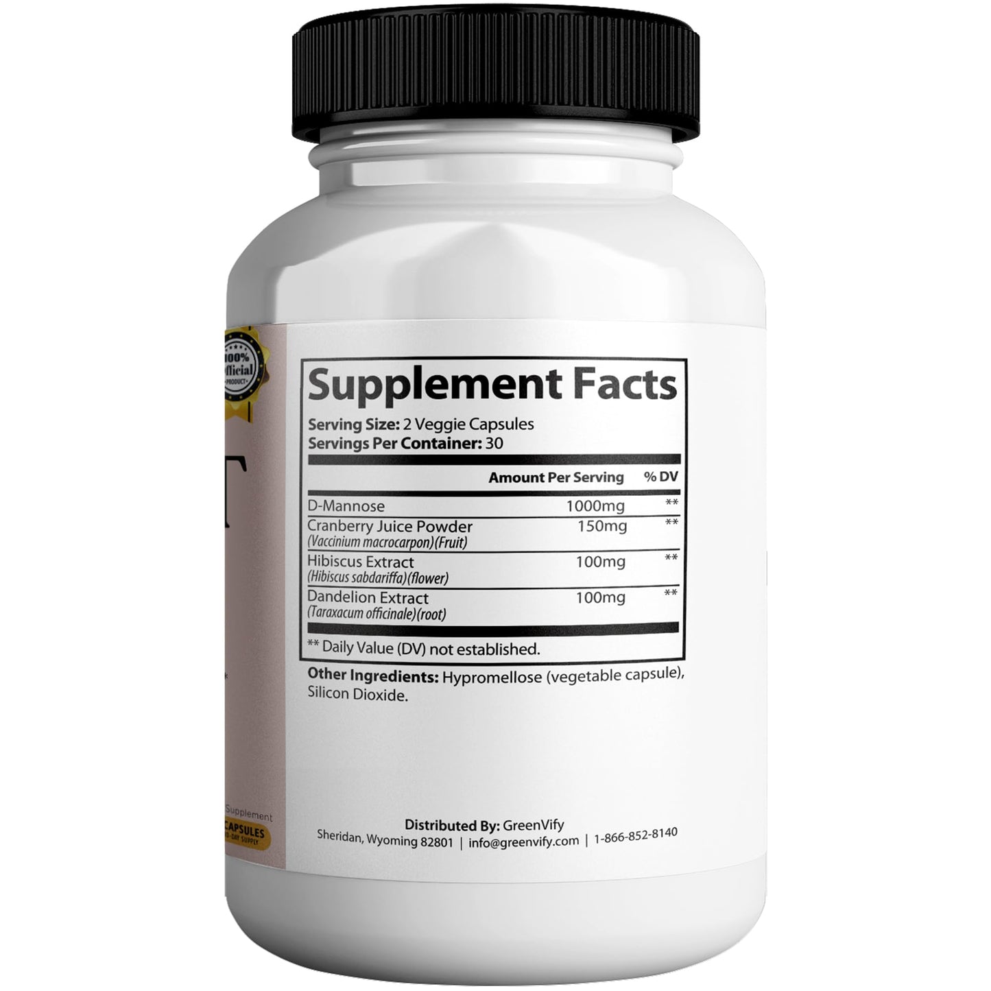 GREENVIFY New Era Protect Max Extra Strength Urinary Support Supplement Capsules, 60 Count