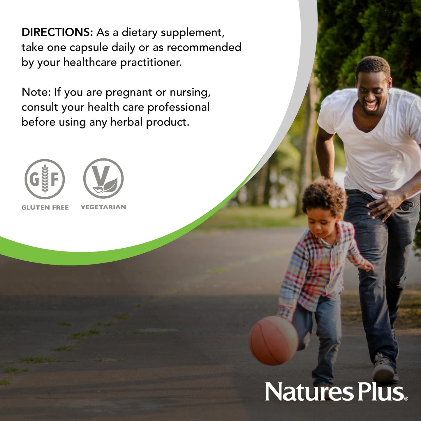 NaturesPlus Herbal Actives Licorice (DGL) Capsules, 60 Capsules