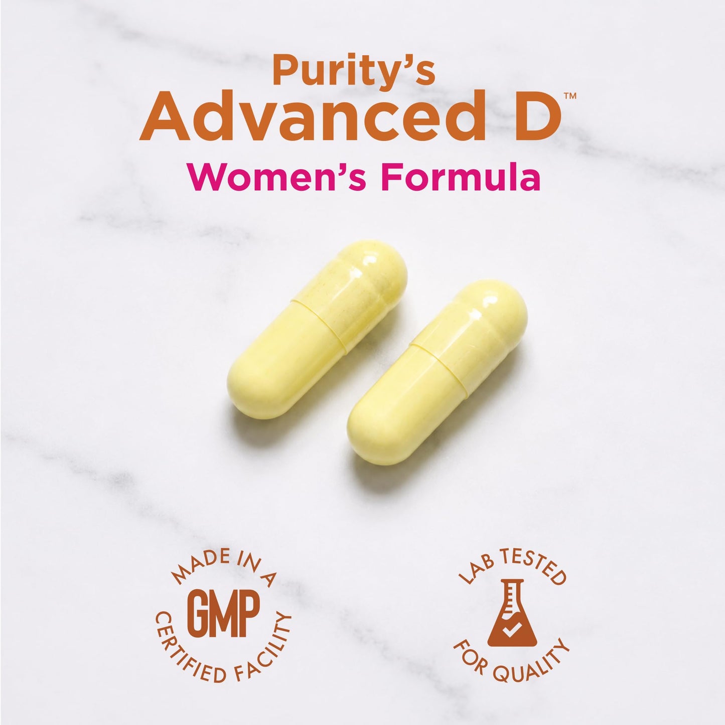Purity Products Advanced Vitamin D Women's Formula Capsules 60 Count