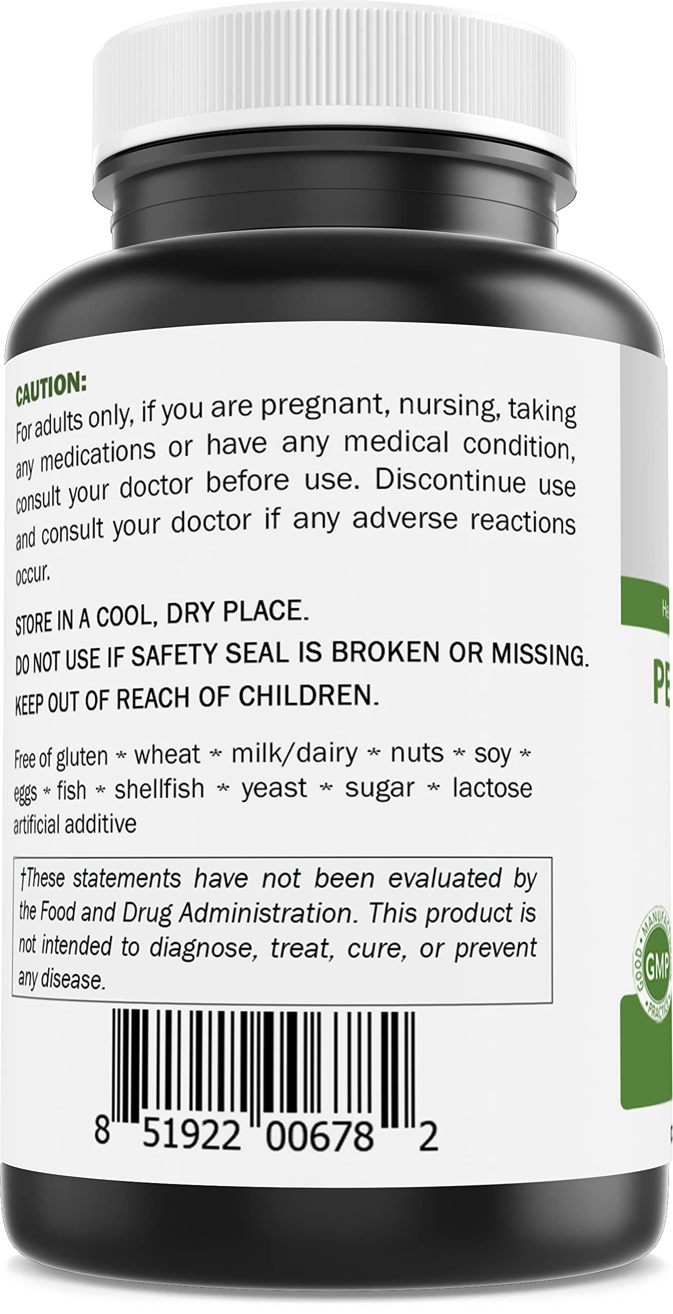 Brieofood Peppermint Oil Complex 250 mg Capsules, 240 Count