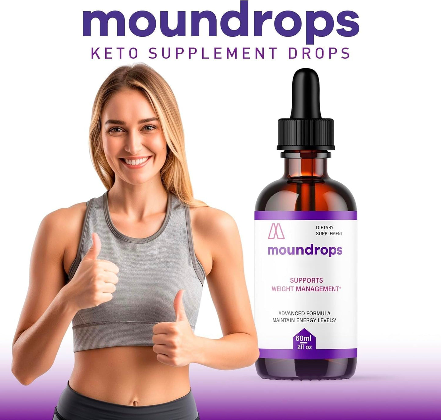 LIPO SLIM MounDrops Capsules 60 Count (Pack of 3)