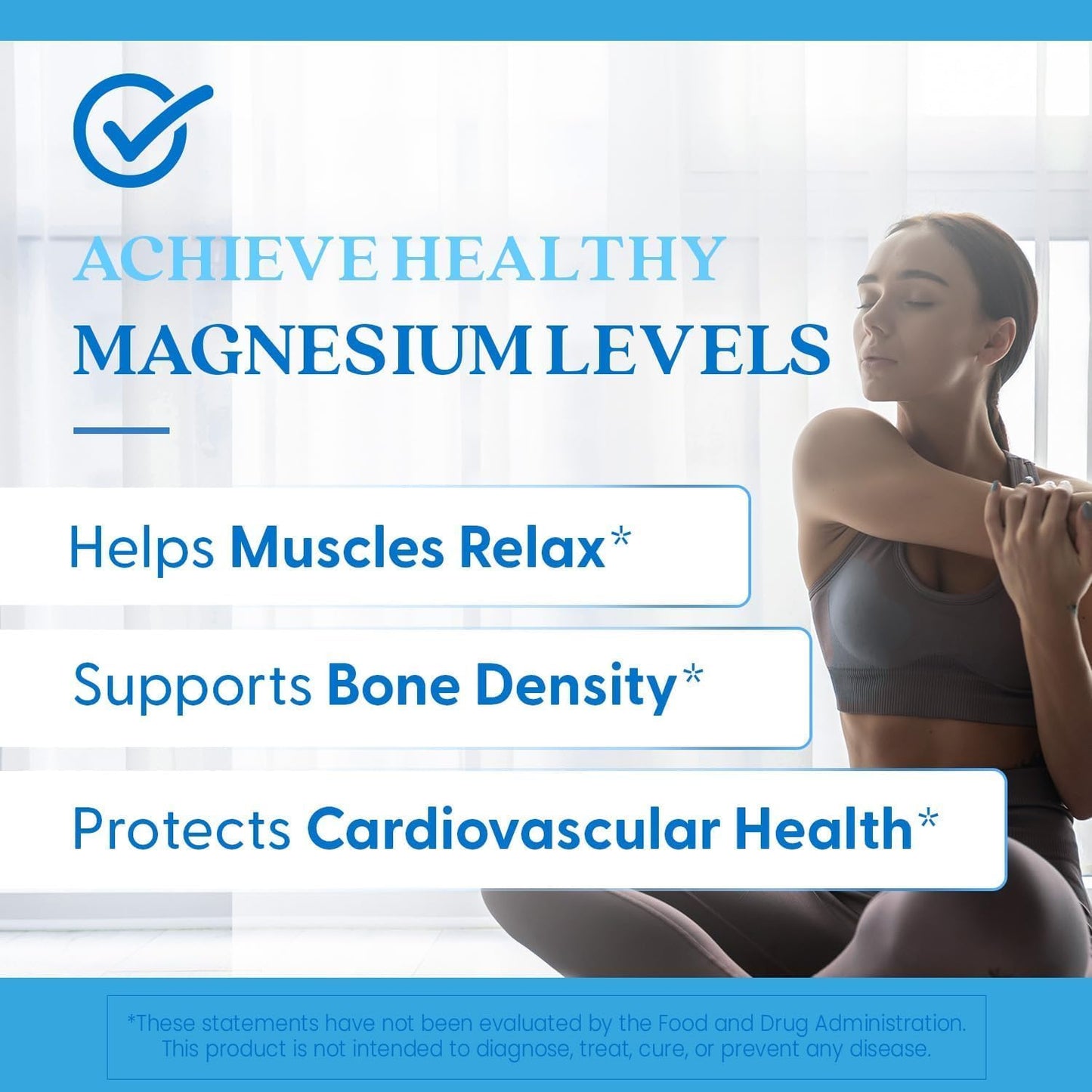 Doctor's Best High Absorption Magnesium Glycinate Lysinate Supplement Capsules, 120 Veg Caps
