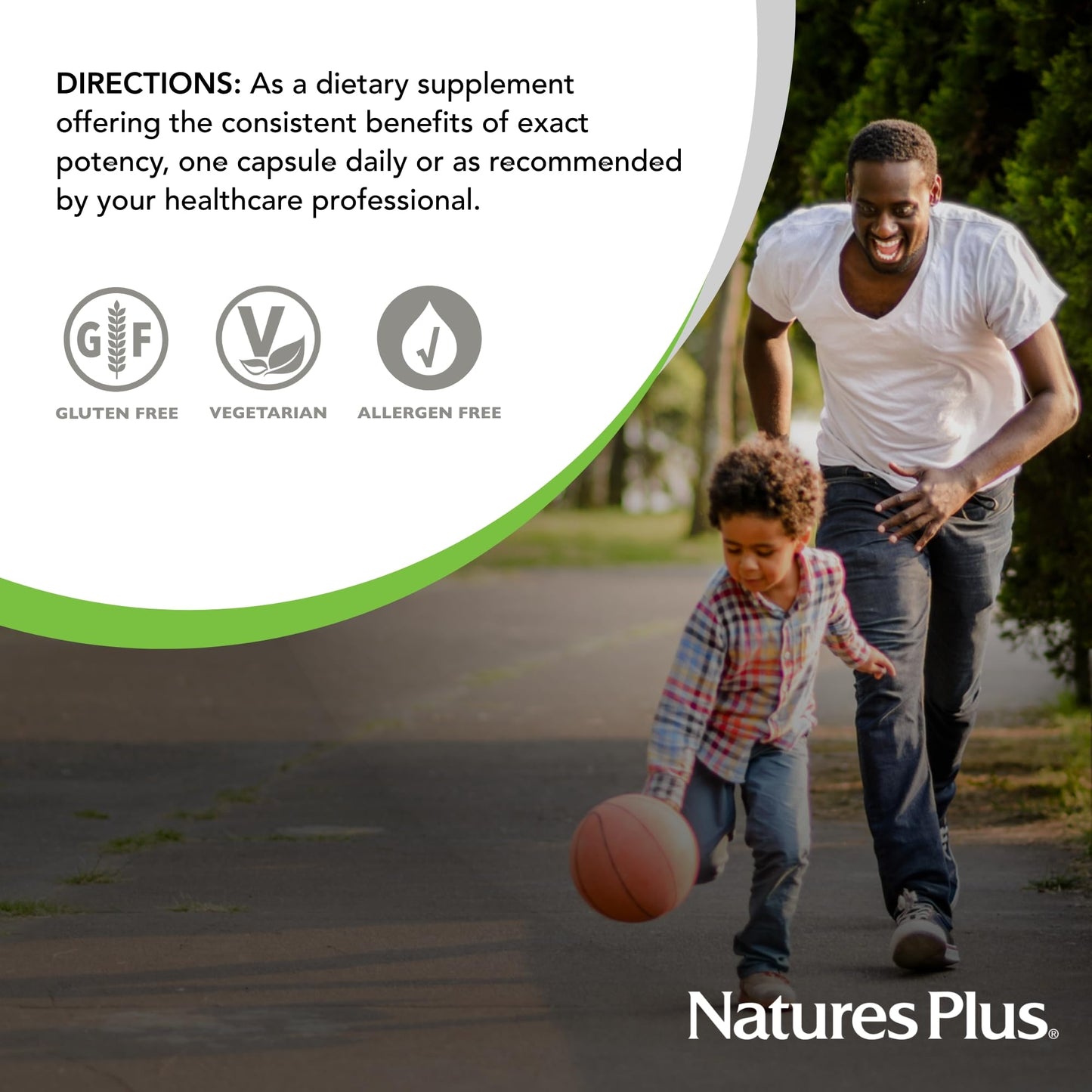 NaturesPlus Herbal Actives Milk Thistle, 60 Capsules