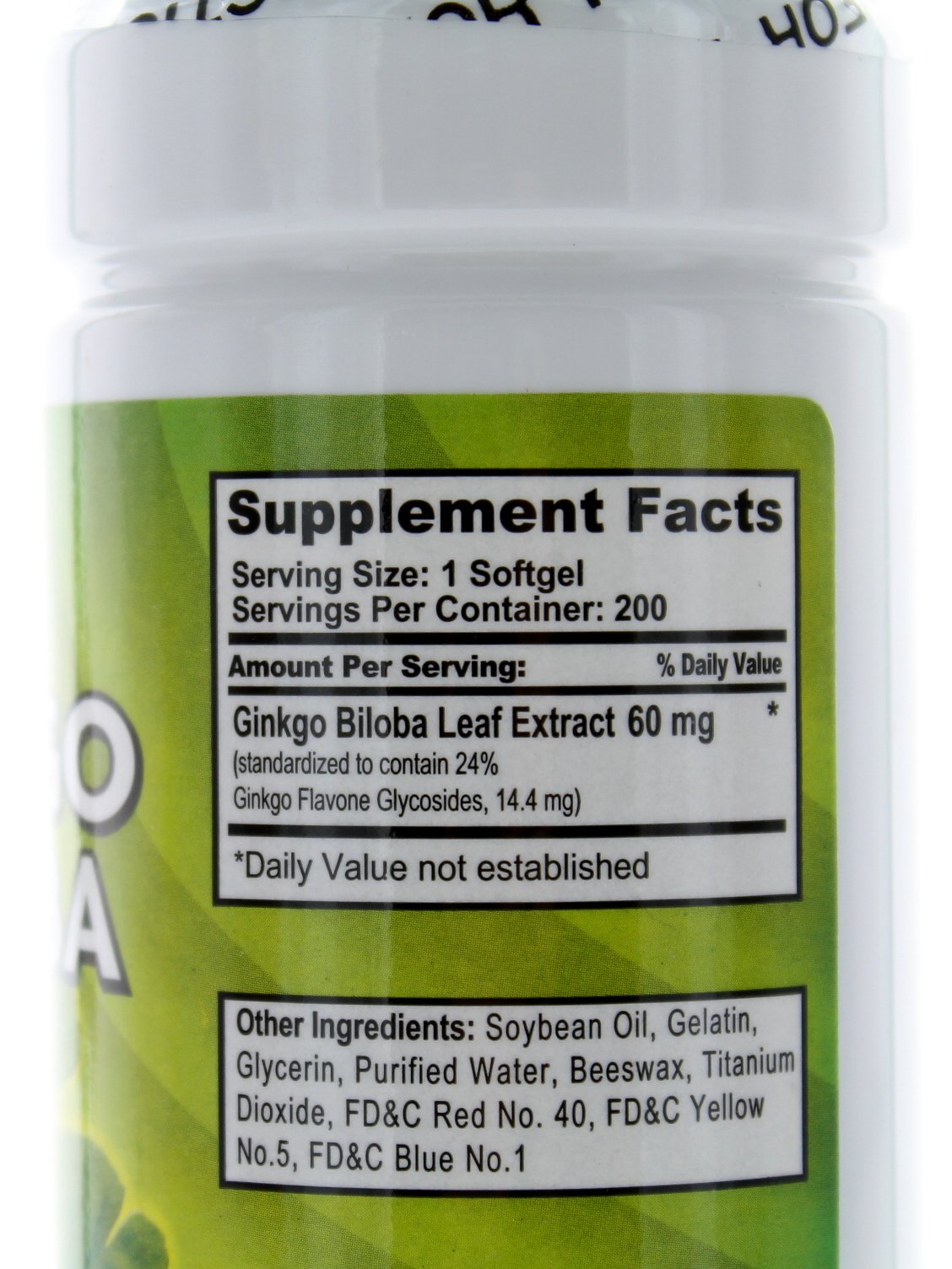 Nu-Health Ginkgo Biloba 60 Mg Softgel 200 Softgels