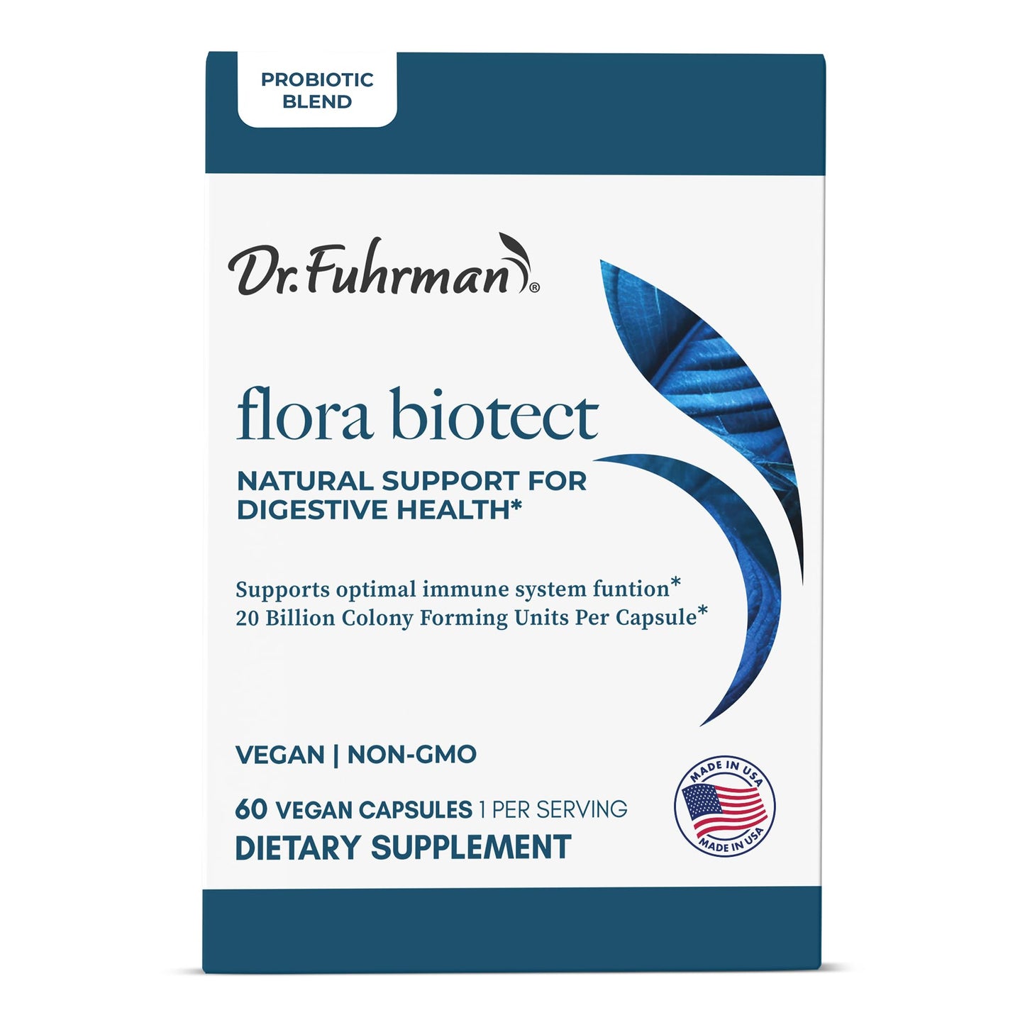 Dr. Fuhrman Prebiotic and Probiotic for Women & Men 60 Capsules