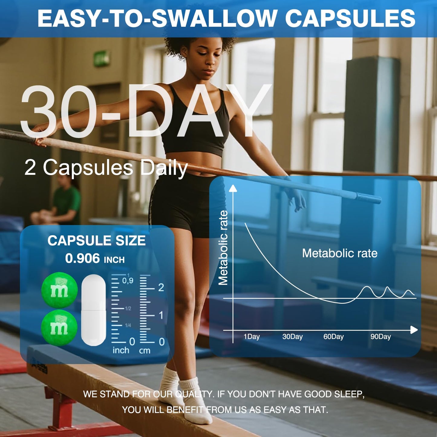 Bvlaue Cortisol Supplements for Women & Men 15-in-1 Cortisol Reducer Capsule, 60 Count
