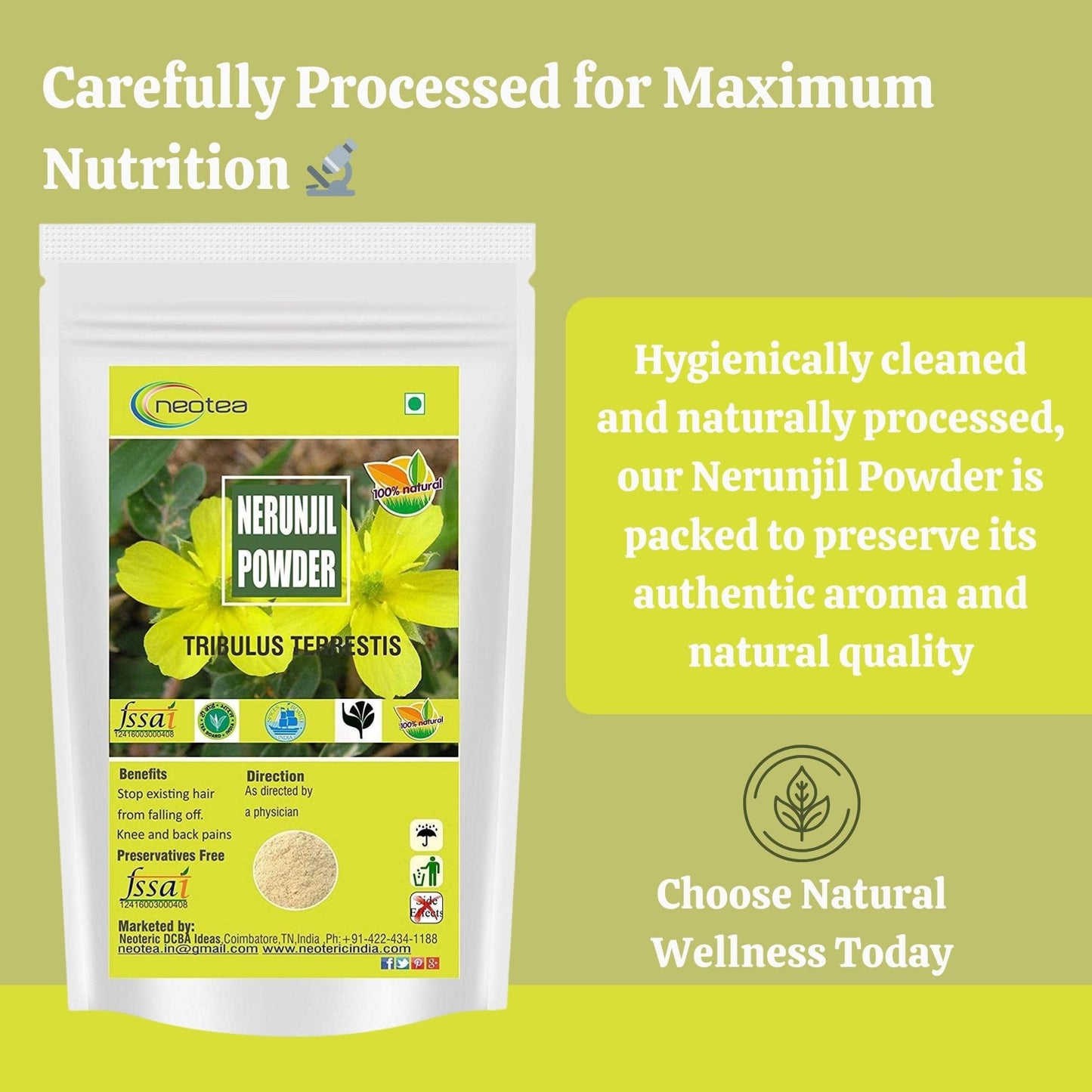 neotea Tribulus Terrestis Powder 10.58 oz