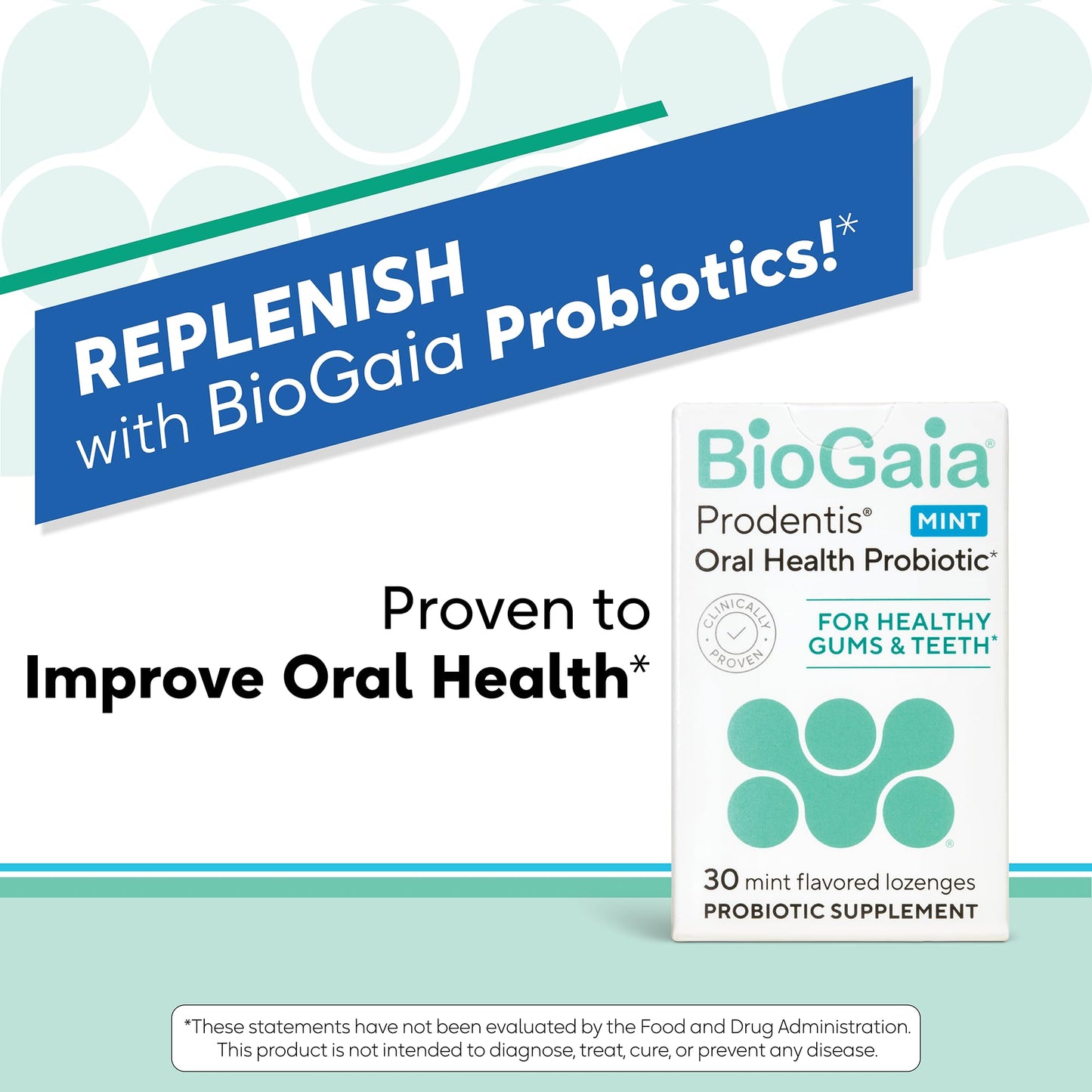 BioGaia Prodentis Oral Probiotics Lozenges, 30 Count