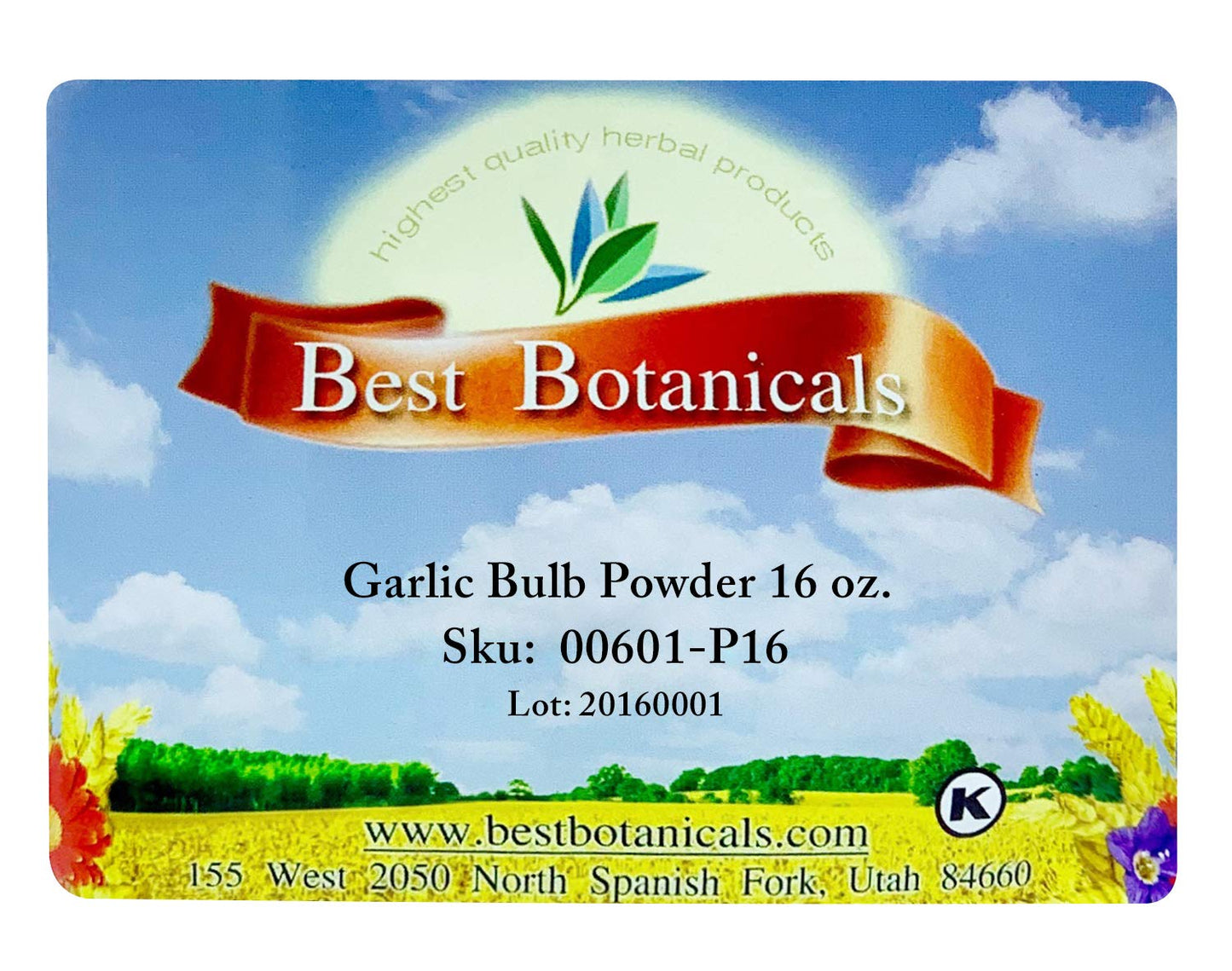 Best Botanicals Garlic Bulb Powder Capsules, 4 Capsules