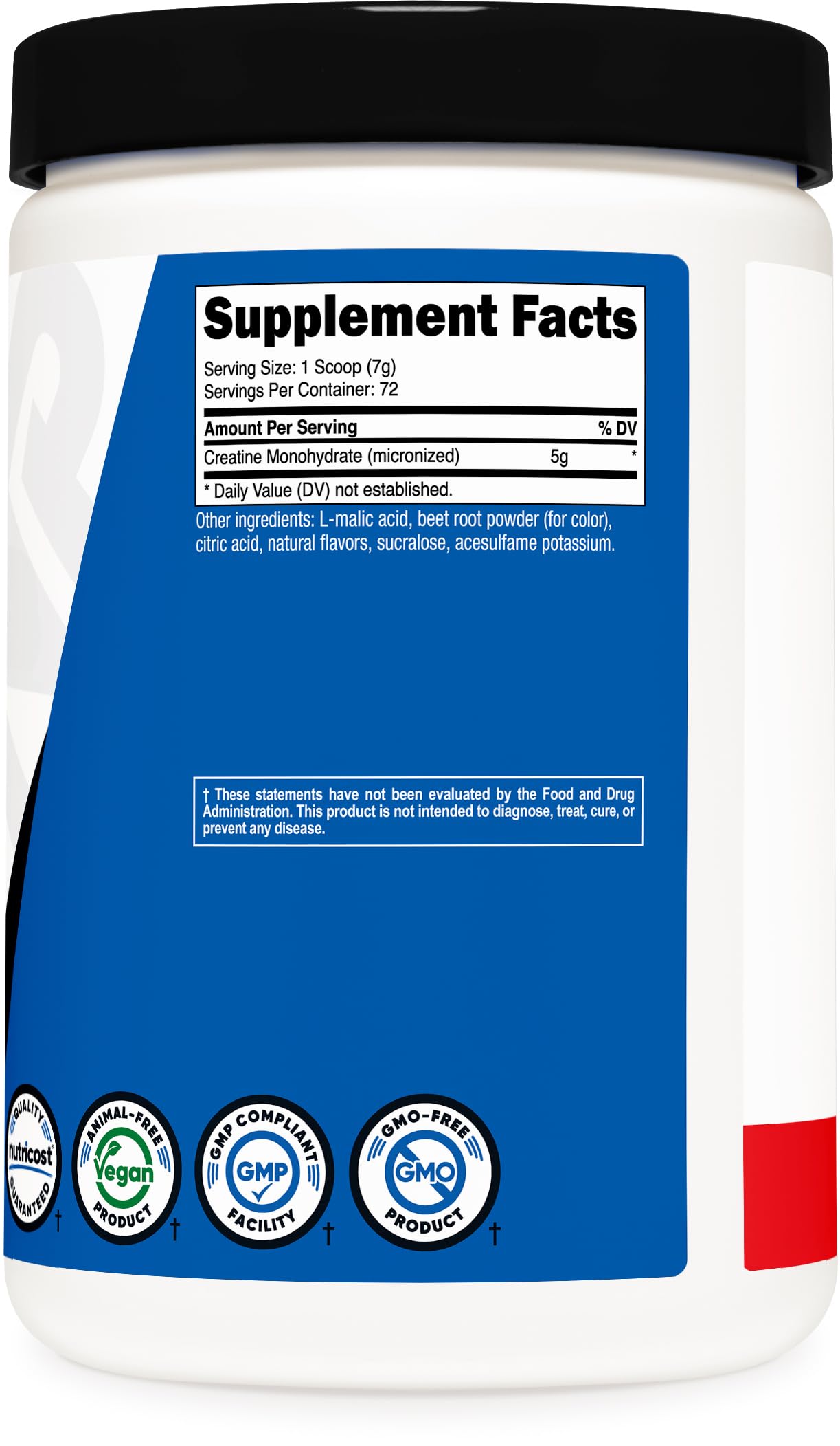 Nutricost Creatine Monohydrate Powder 17.6