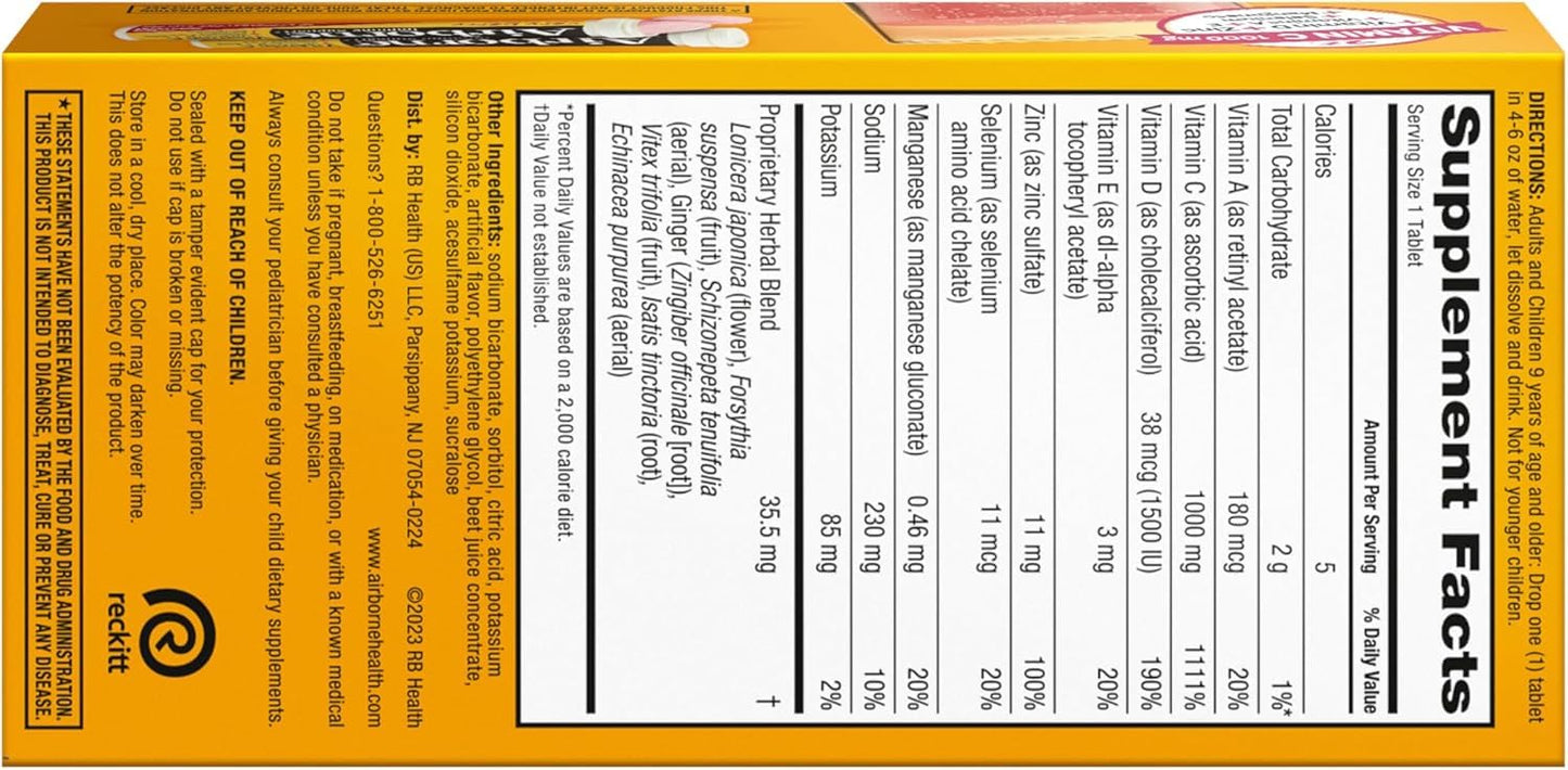 Airborne Somall Teeth Whitening Kit - Vitamins & Minerals, 36 Tablets